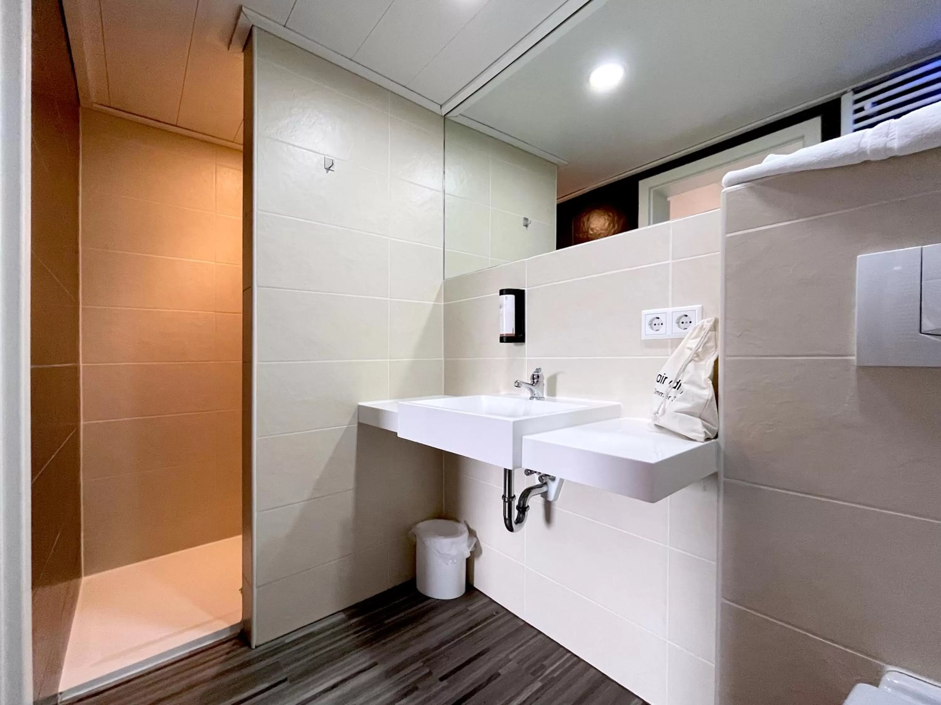 Bathroom in Familienhotel "Rhön Feeling"