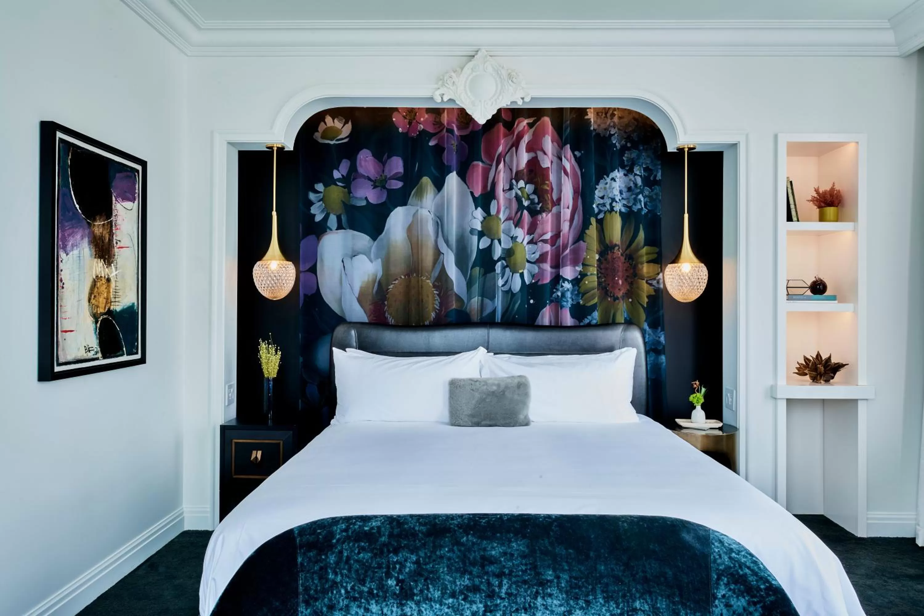 Bedroom, Bed in Daxton Hotel Birmingham, Curio Collection by Hilton