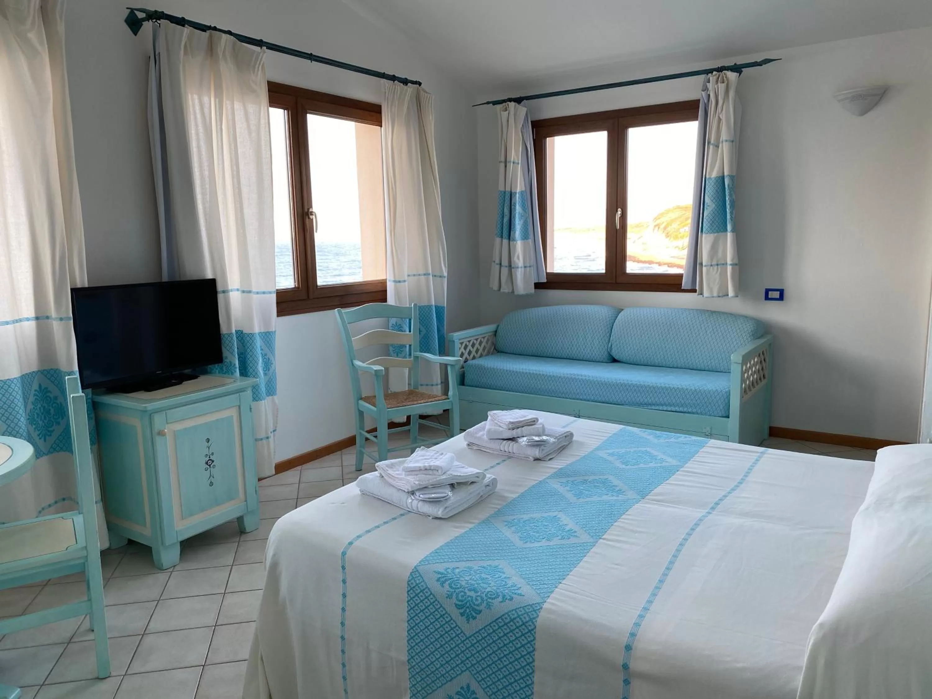 Bedroom in La Locanda del Mare