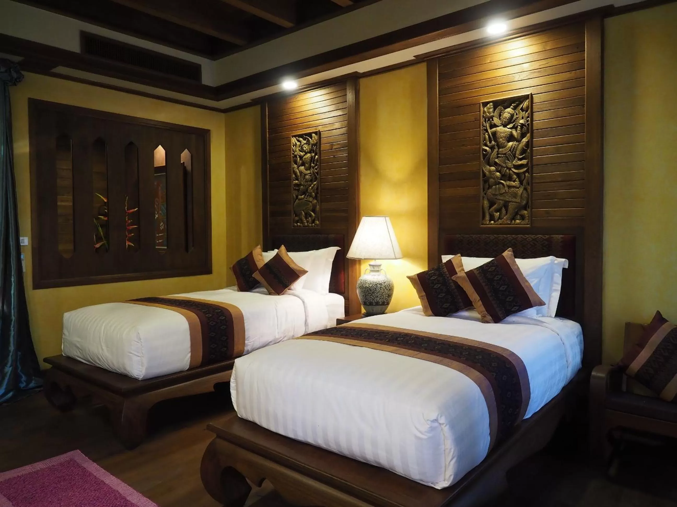 Bed in Amata Lanna Village อมตะล้านนาวิลเลจ