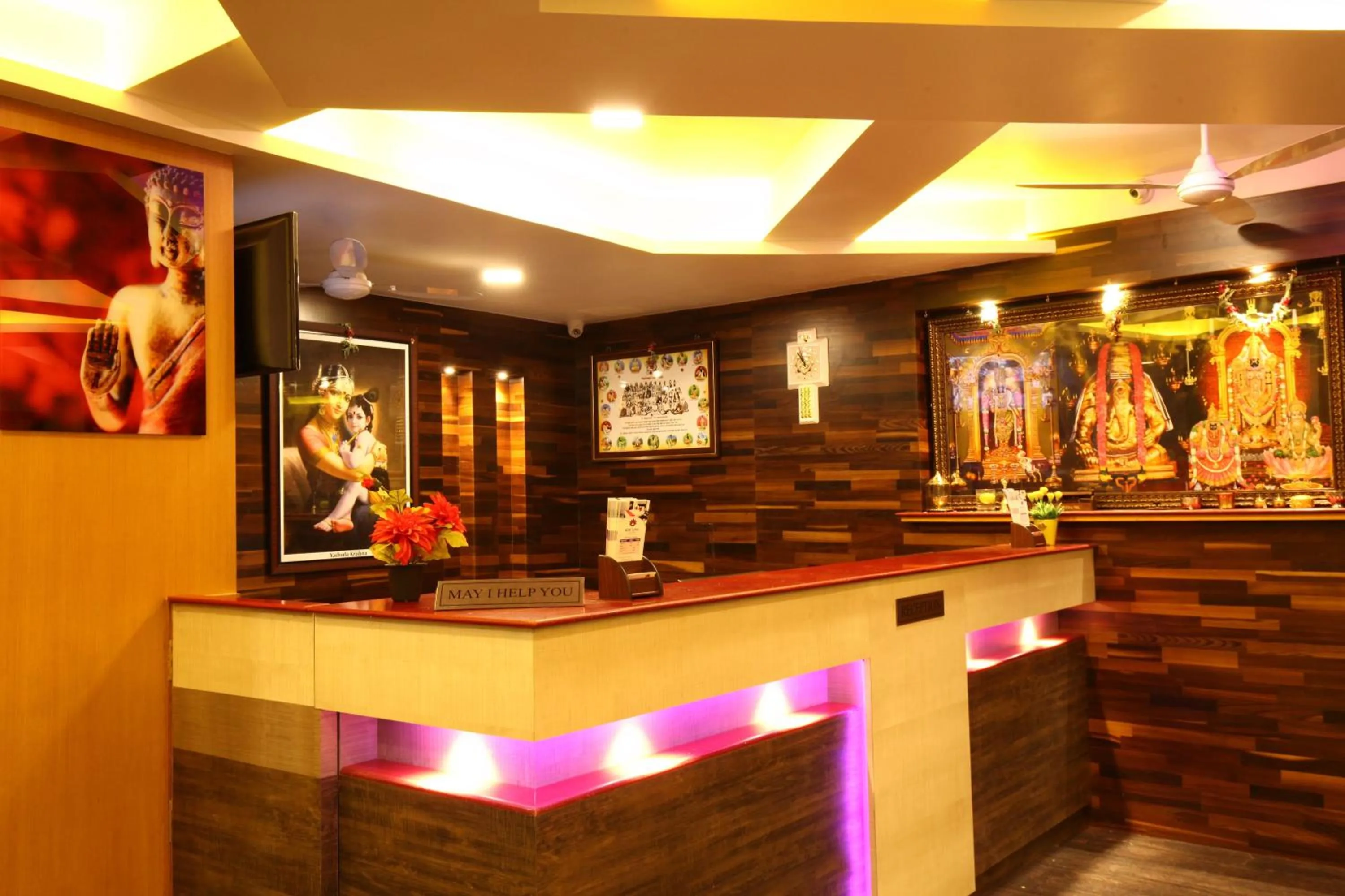 Lobby or reception in Hotel Lotus