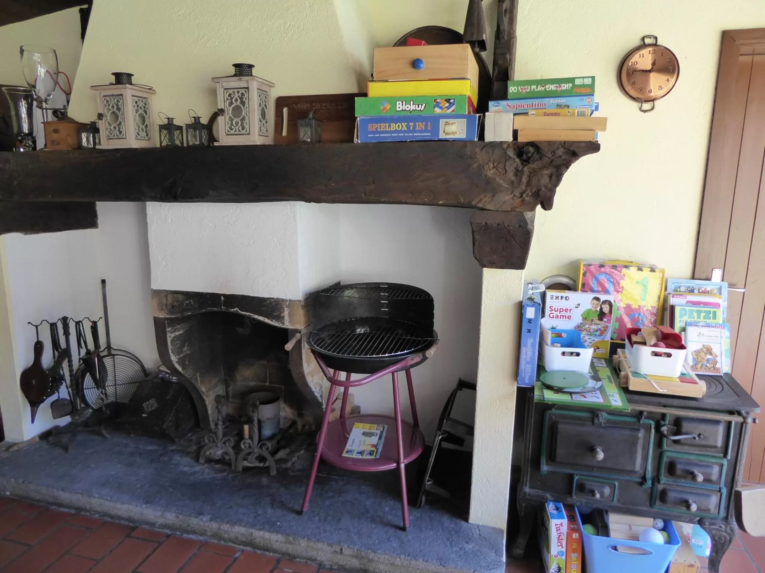 BBQ facilities in Garni Villa Siesta Park
