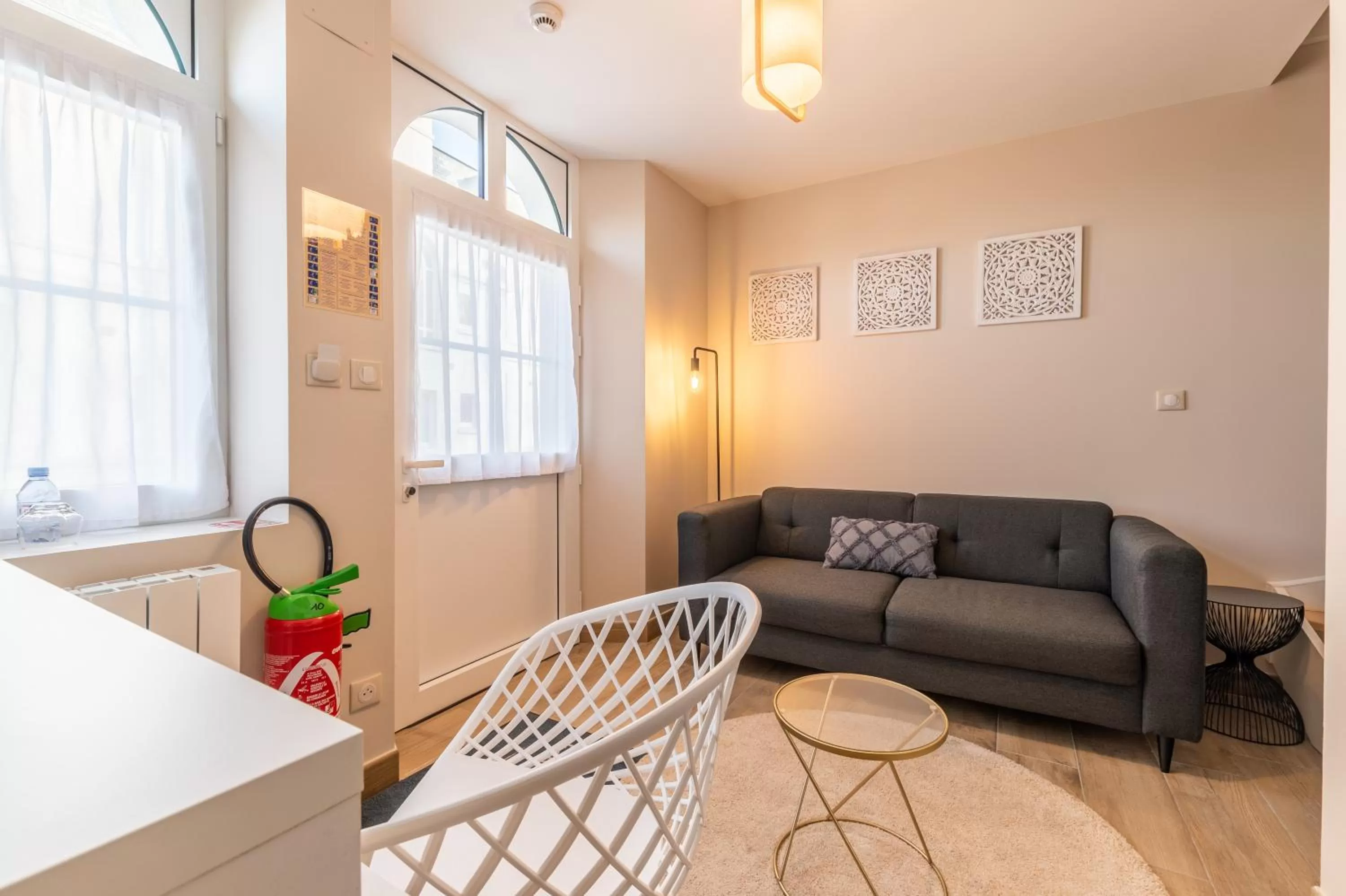 Twin Room in Hôtel Échappée en Baie - Parking privé gratuit