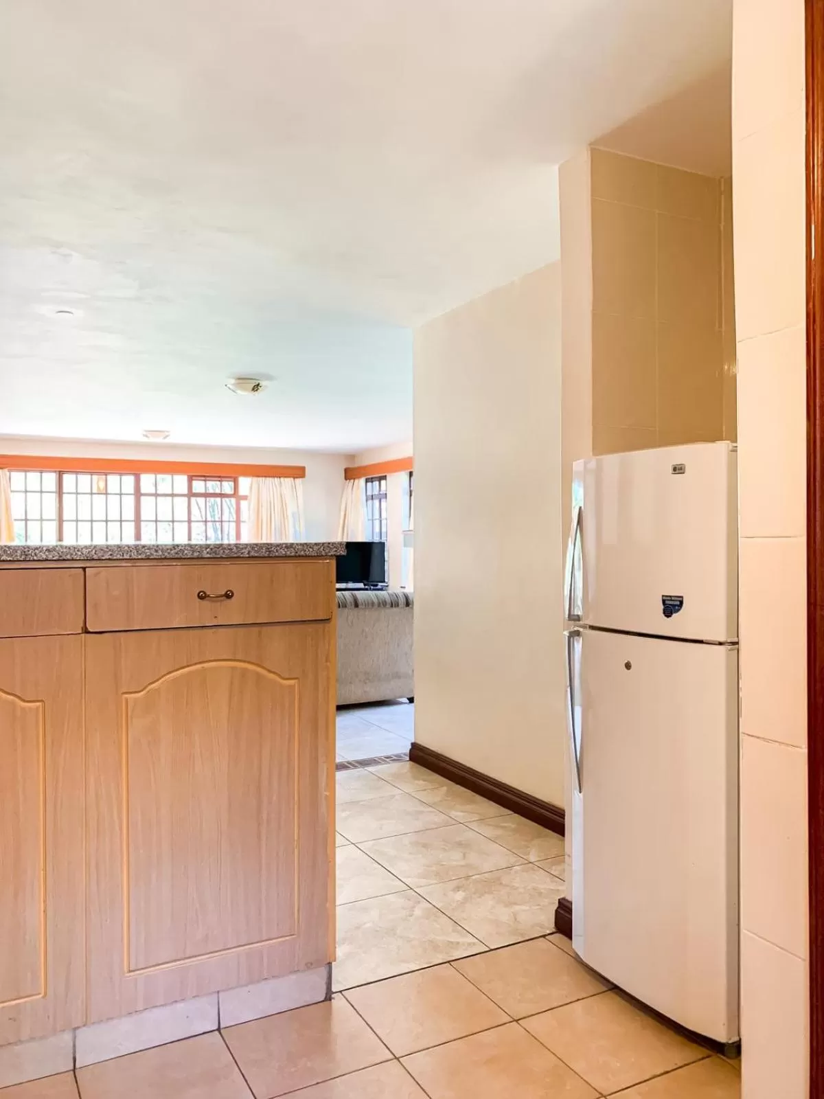 Kitchen or kitchenette in Oilepo Cottage