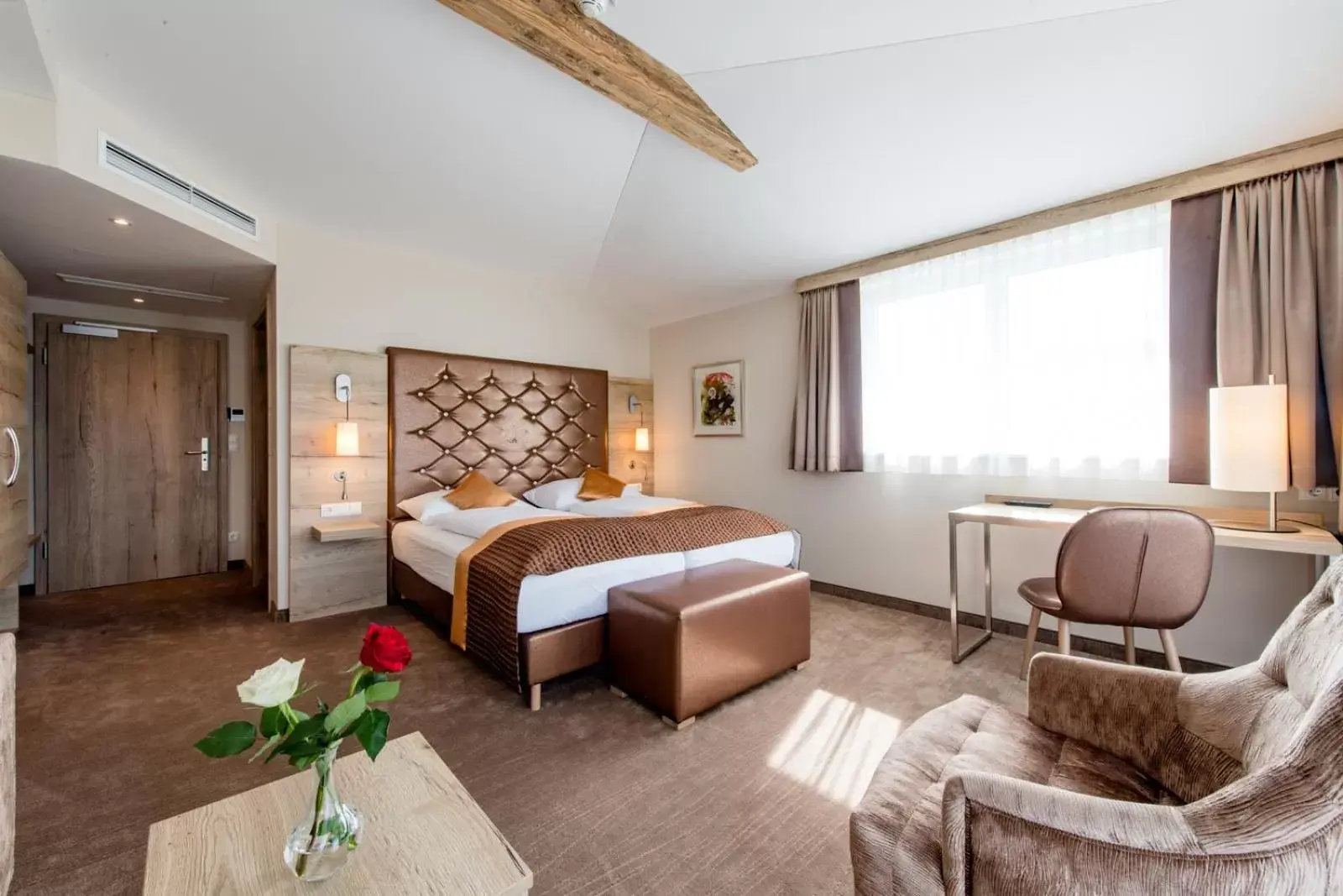 Premium Double Room with Terrace - single occupancy in Hotel Krone Premium Double Room with Terrace - single occupancy in Hotel Krone