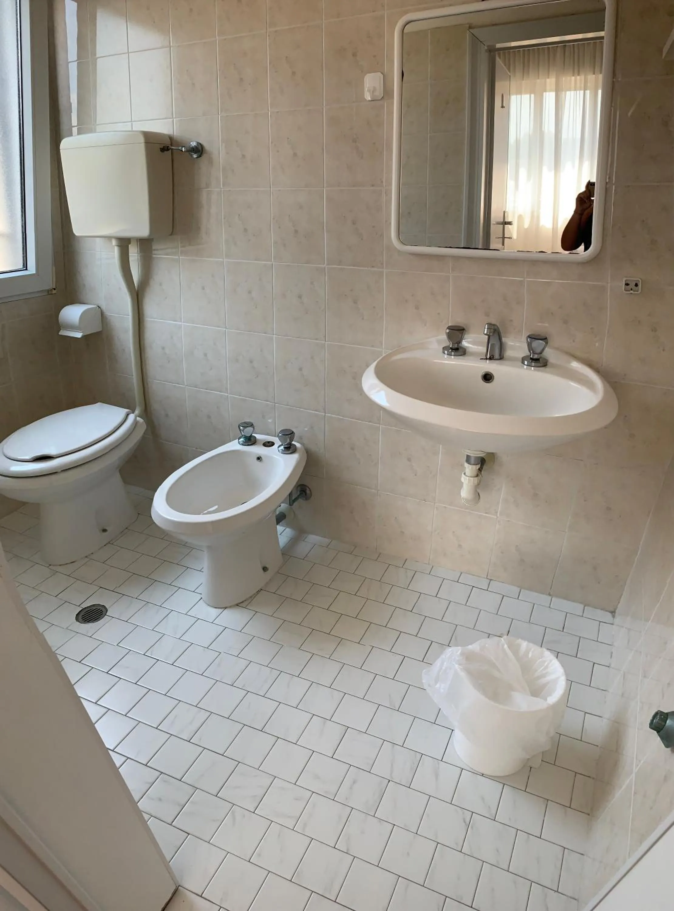 Shower in Hotel Laika