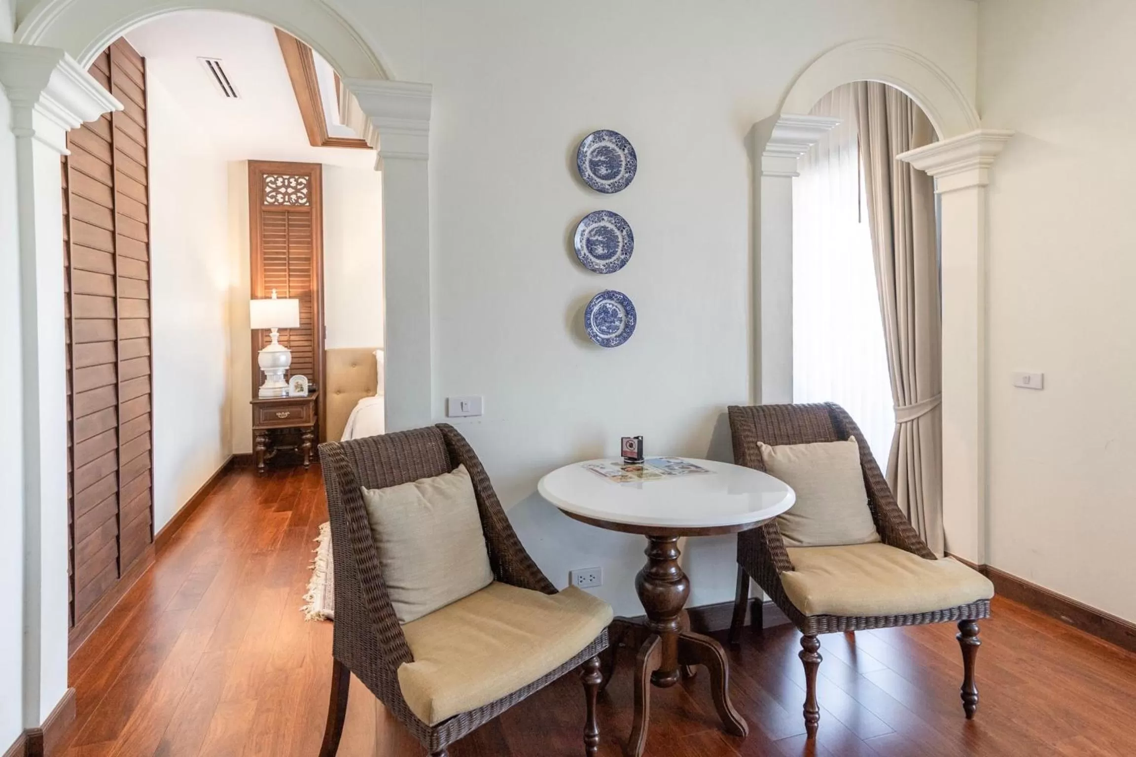 Seating area in Content Villa Chiangmai