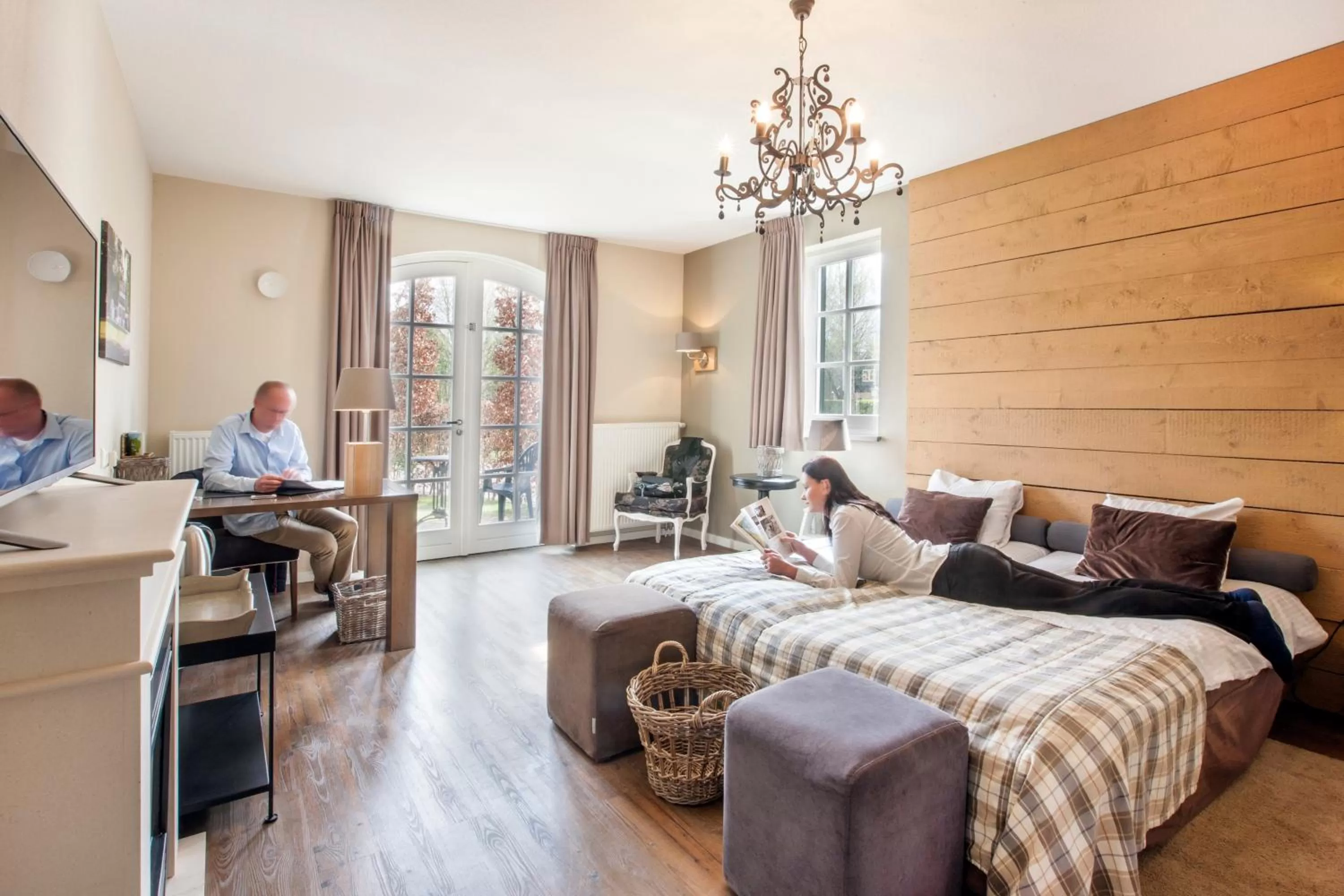 Garden in Hotel & Restaurant - Auberge De Hilver