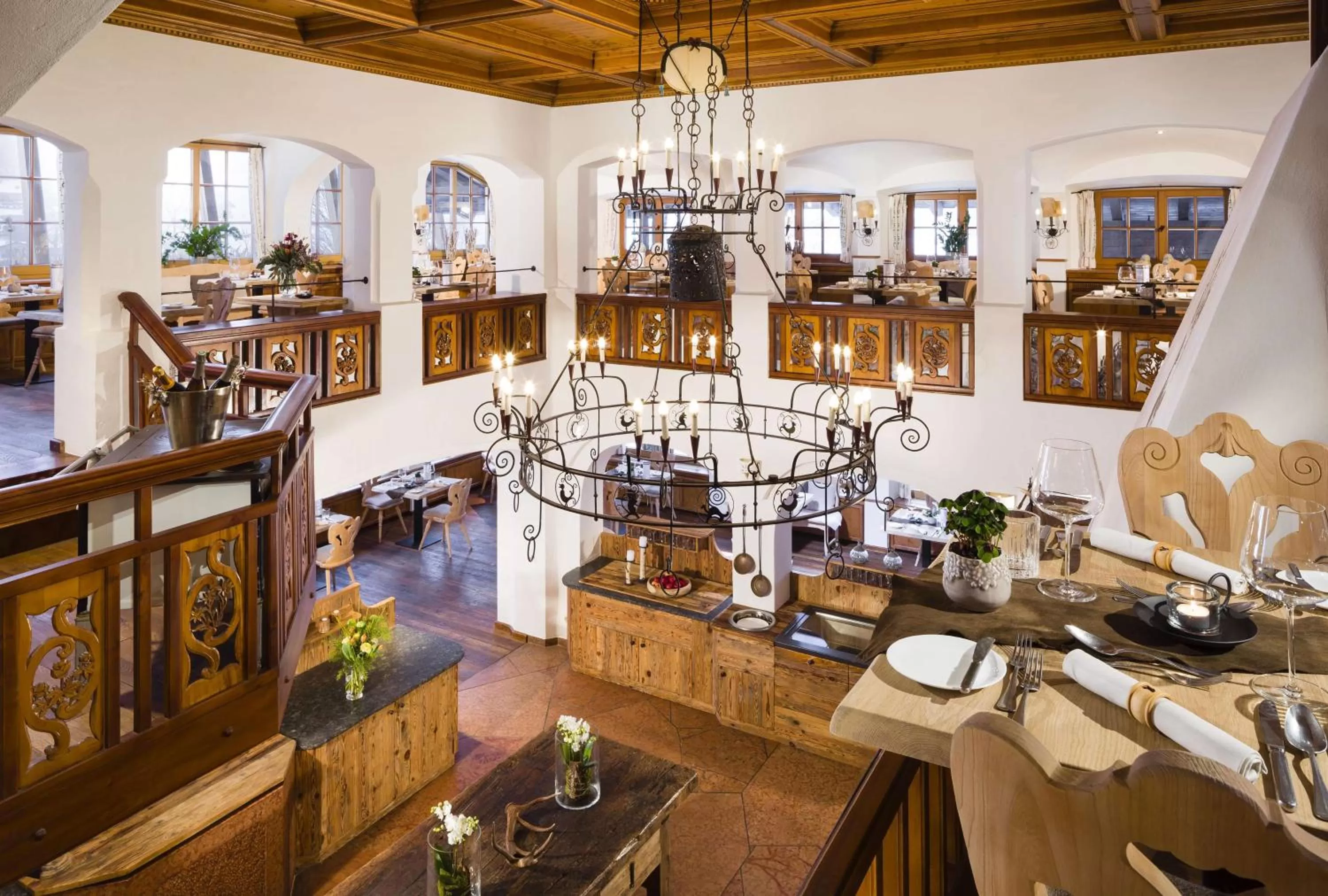 Restaurant/places to eat in Berghotel Rehlegg