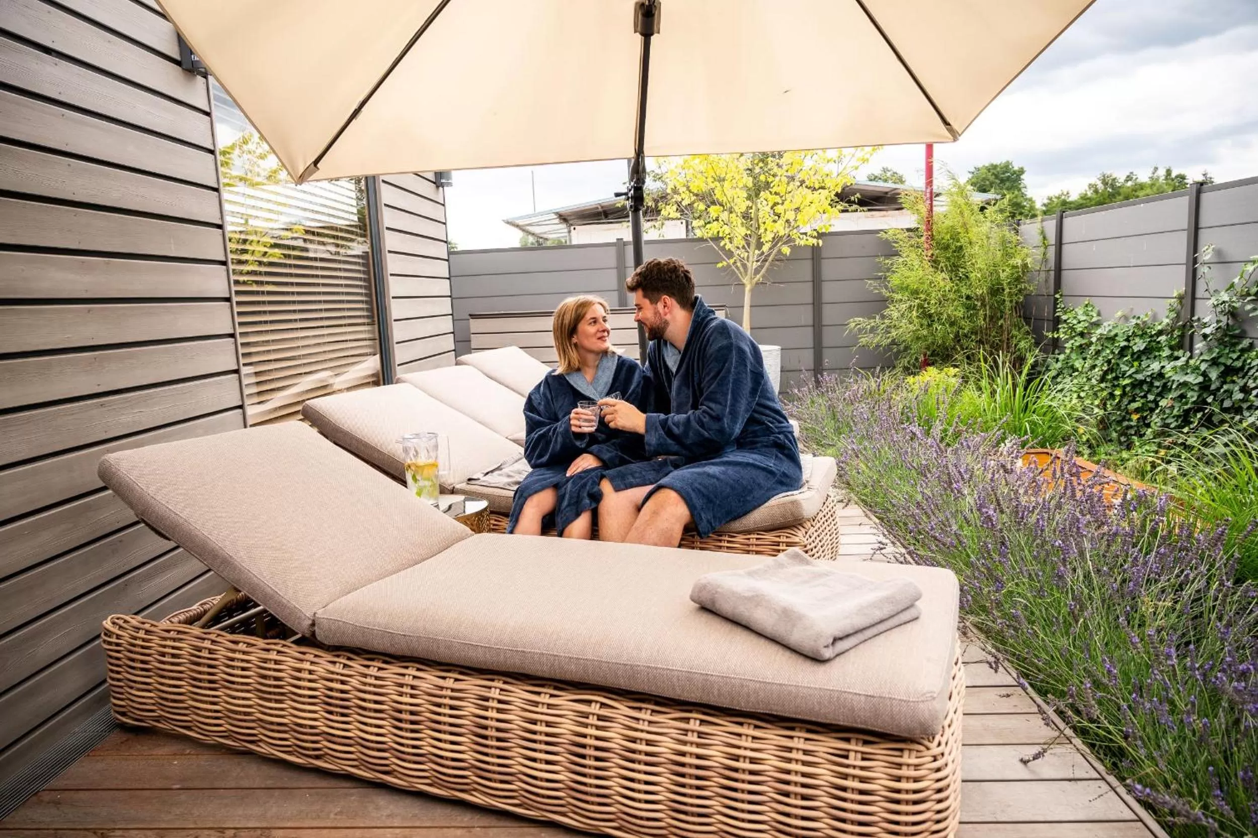 Sauna in HafenHotel PommernYacht