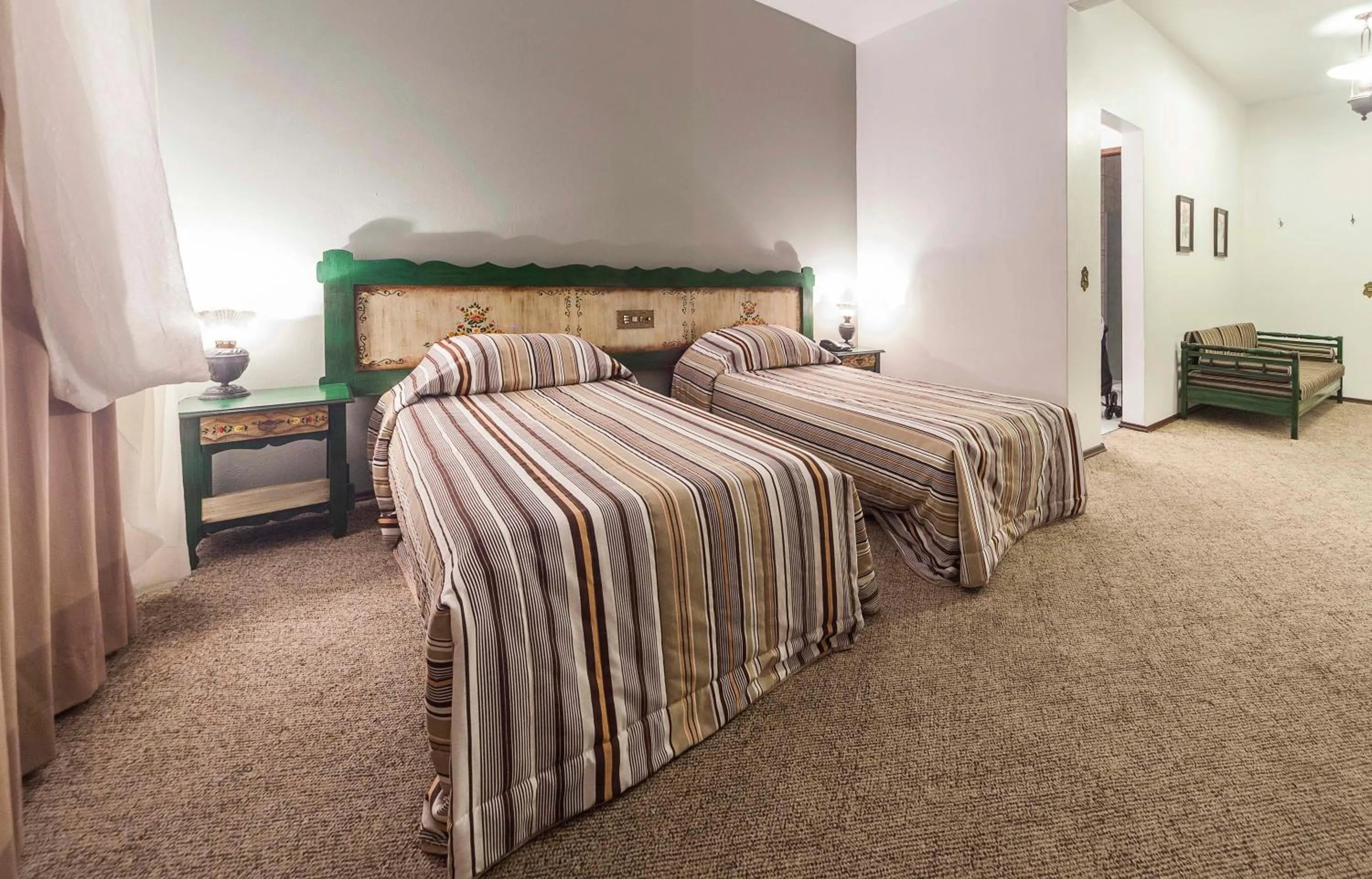 Bedroom, Bed in Hotel Tannenhof