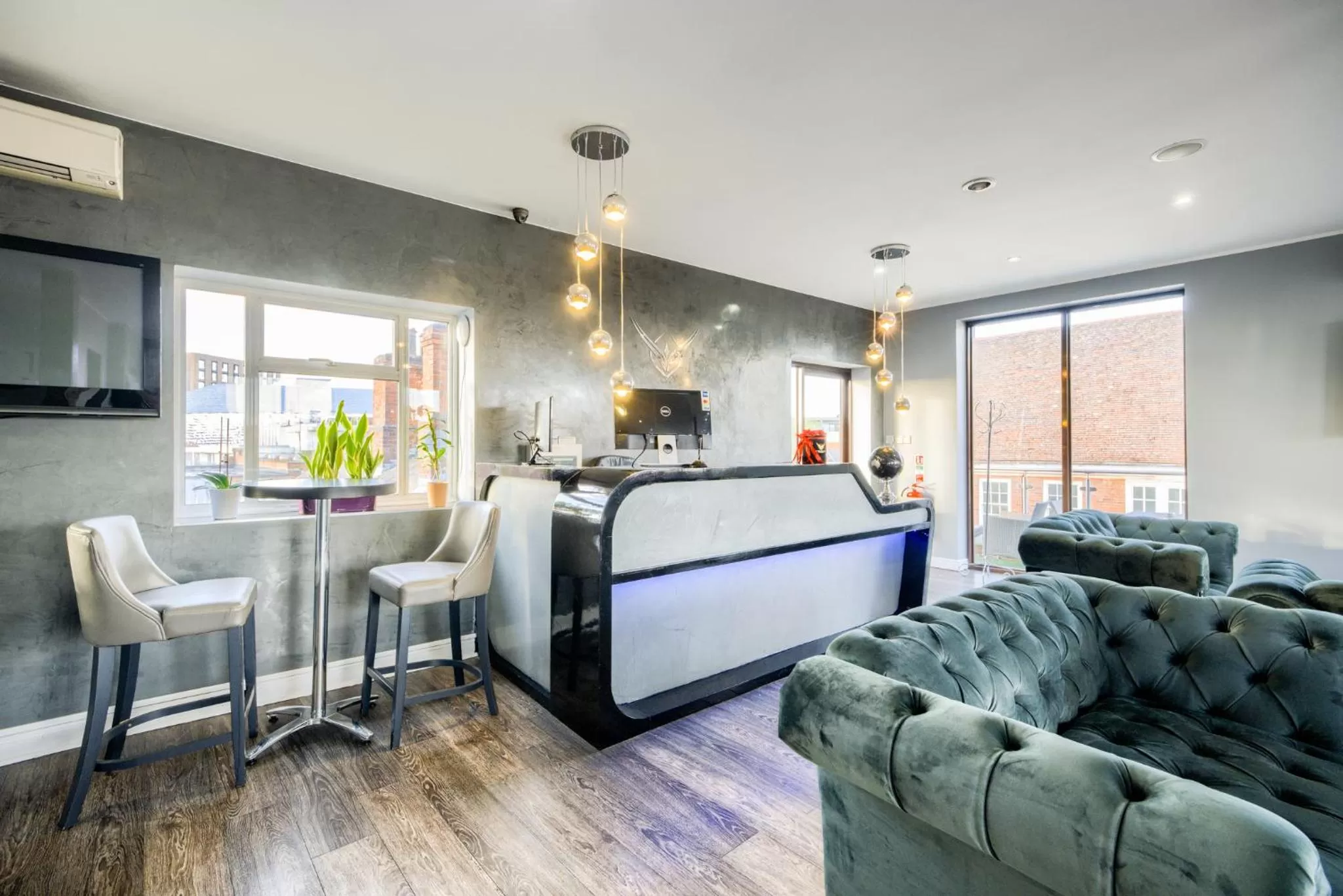 Lobby or reception in Villare Leicester City Centre hotel