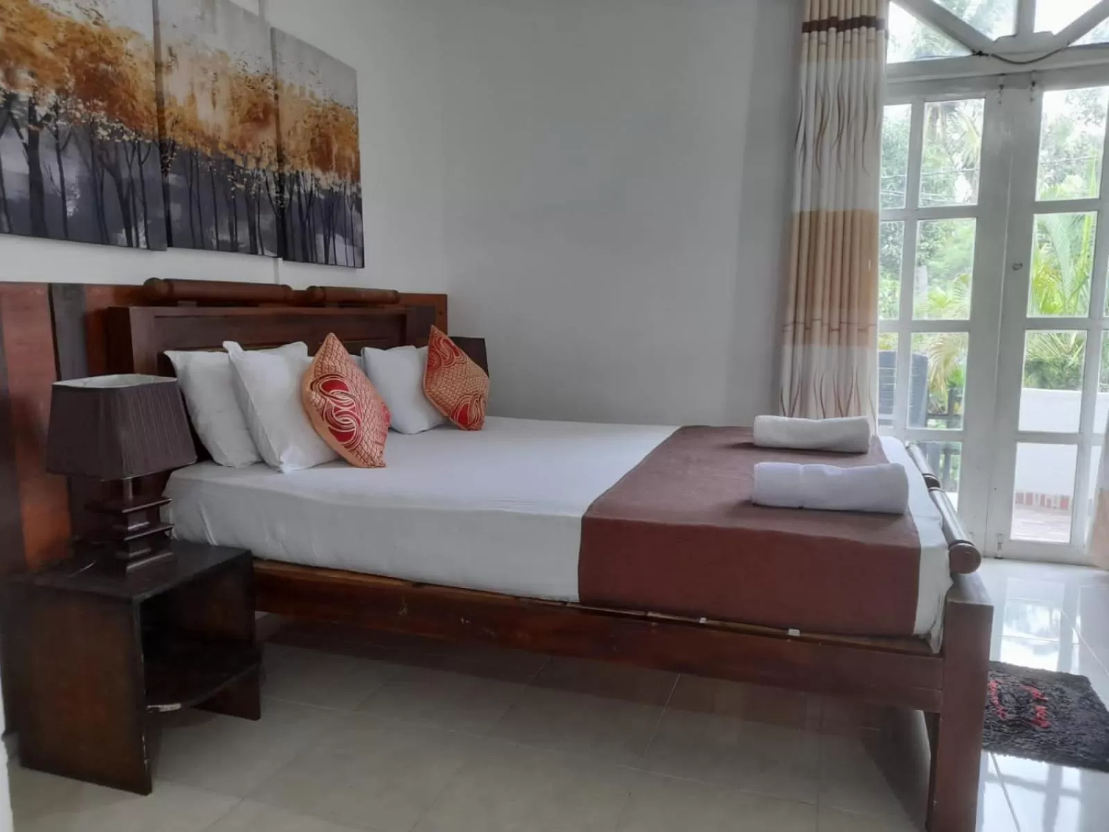 Bed in Seyara Holiday Resort