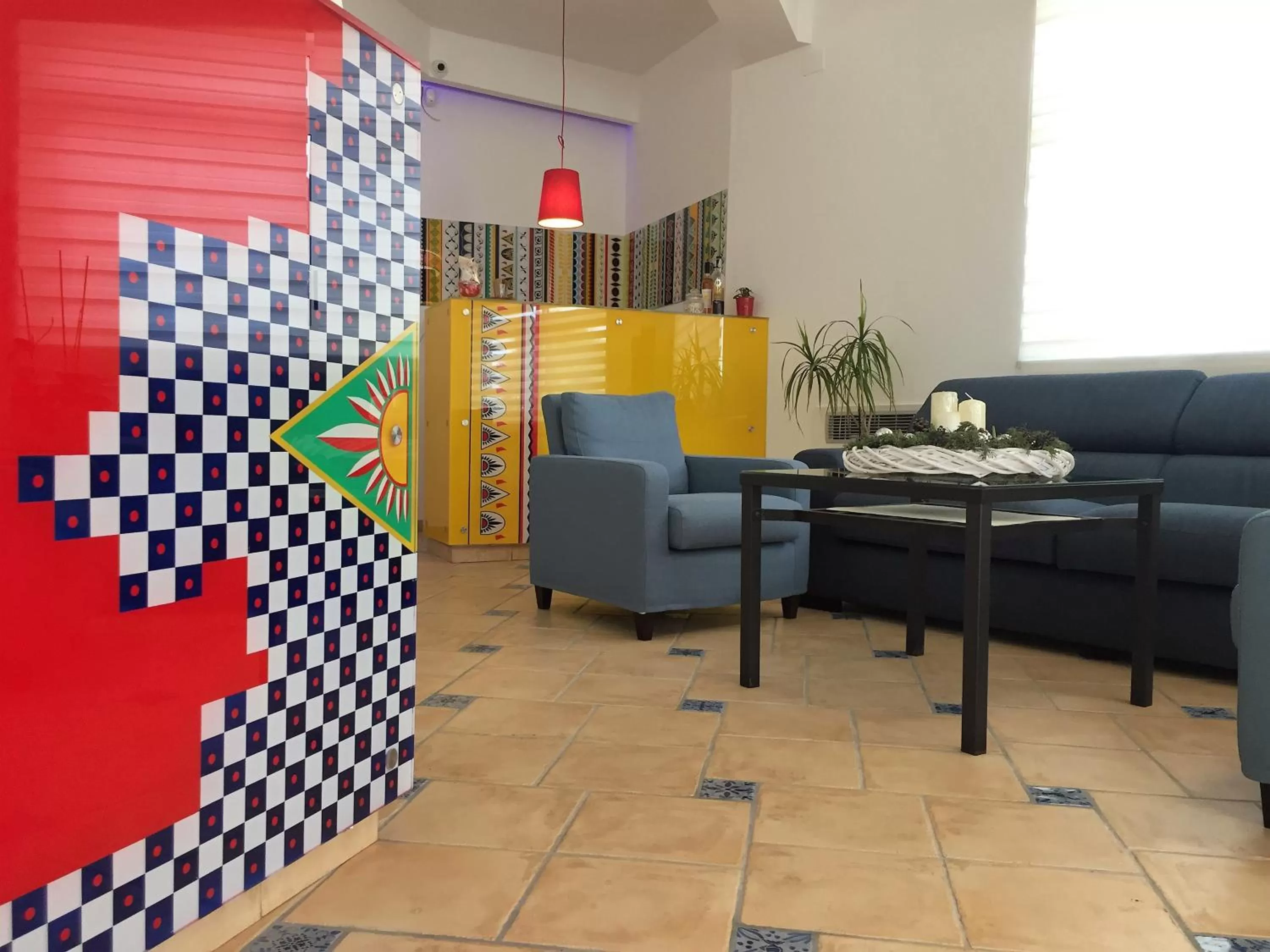 Communal lounge/ TV room in Petruso Resort