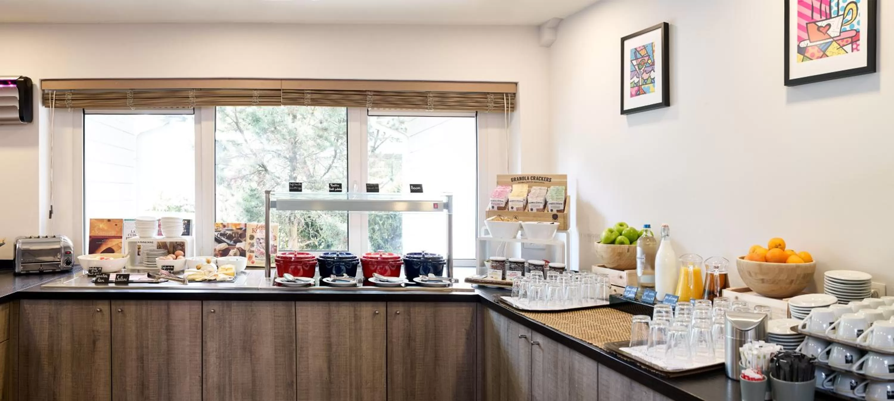 Buffet breakfast in Best Western Hotel Wavre