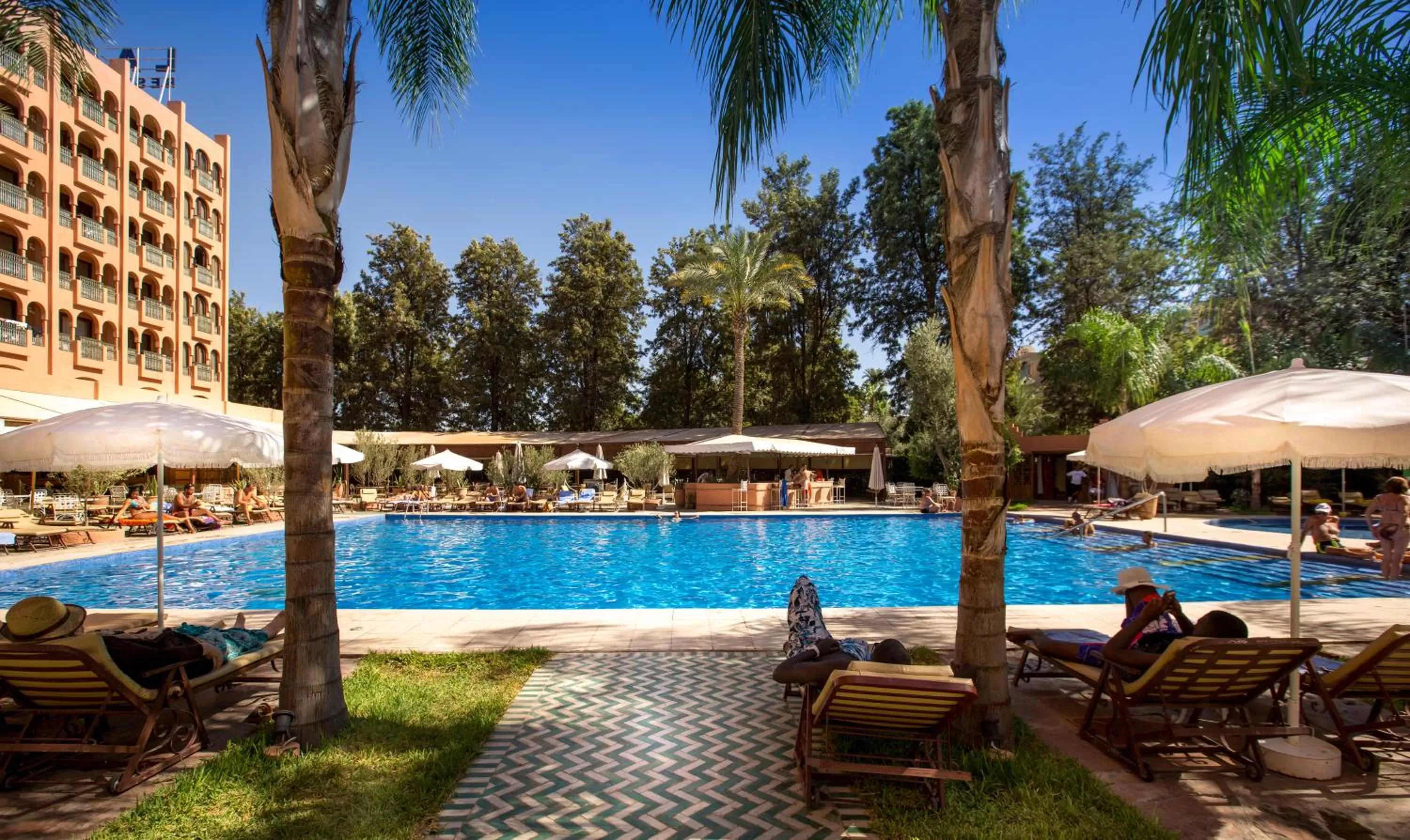 Swimming pool in El Andalous Lounge & Spa Hotel