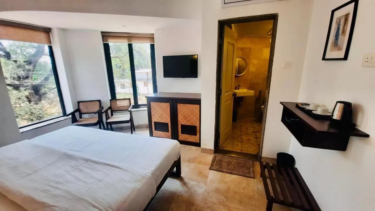 Bed in HALF Hotel, Calangute