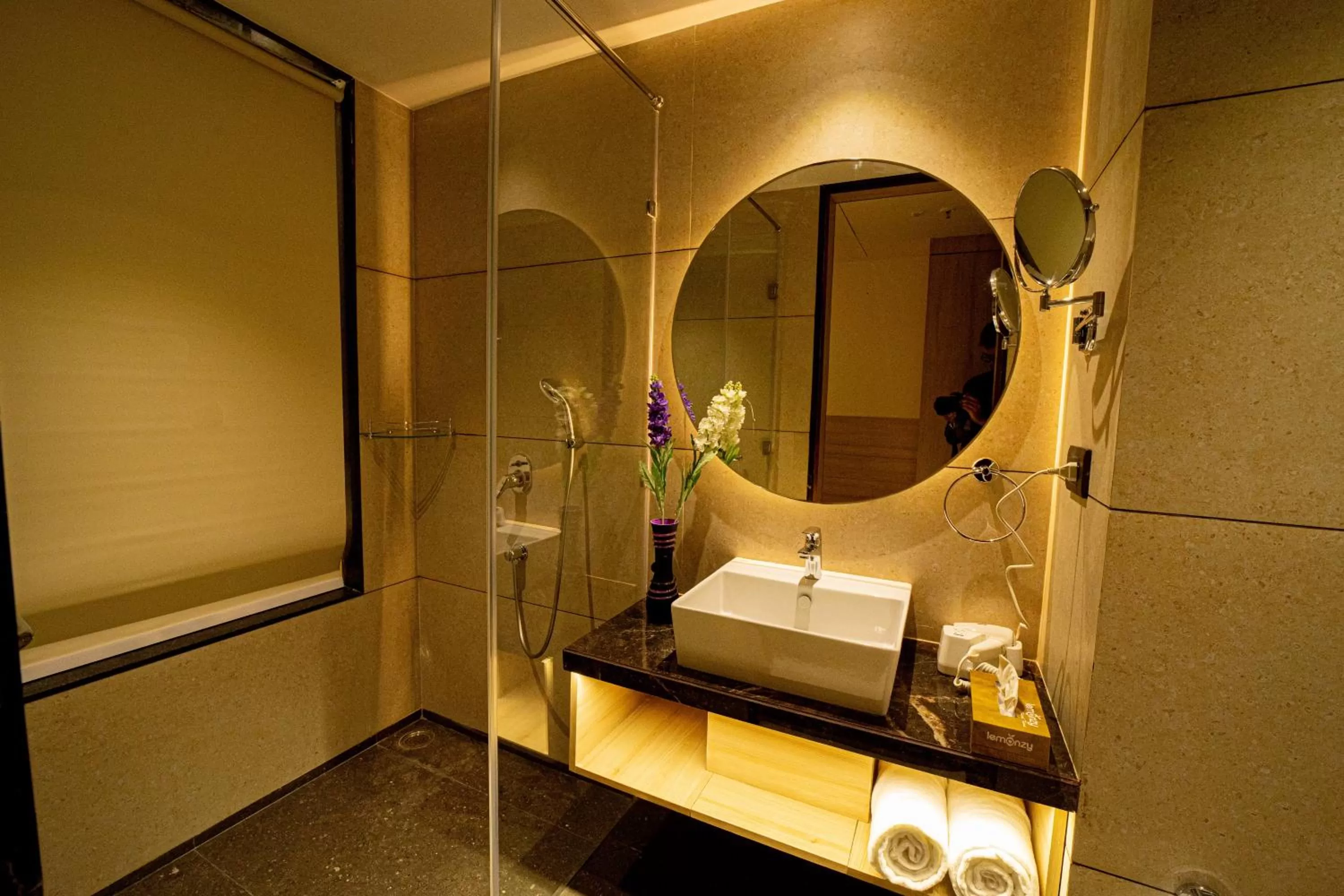 Bathroom in The Monarch at Chakan MIDC, Pune