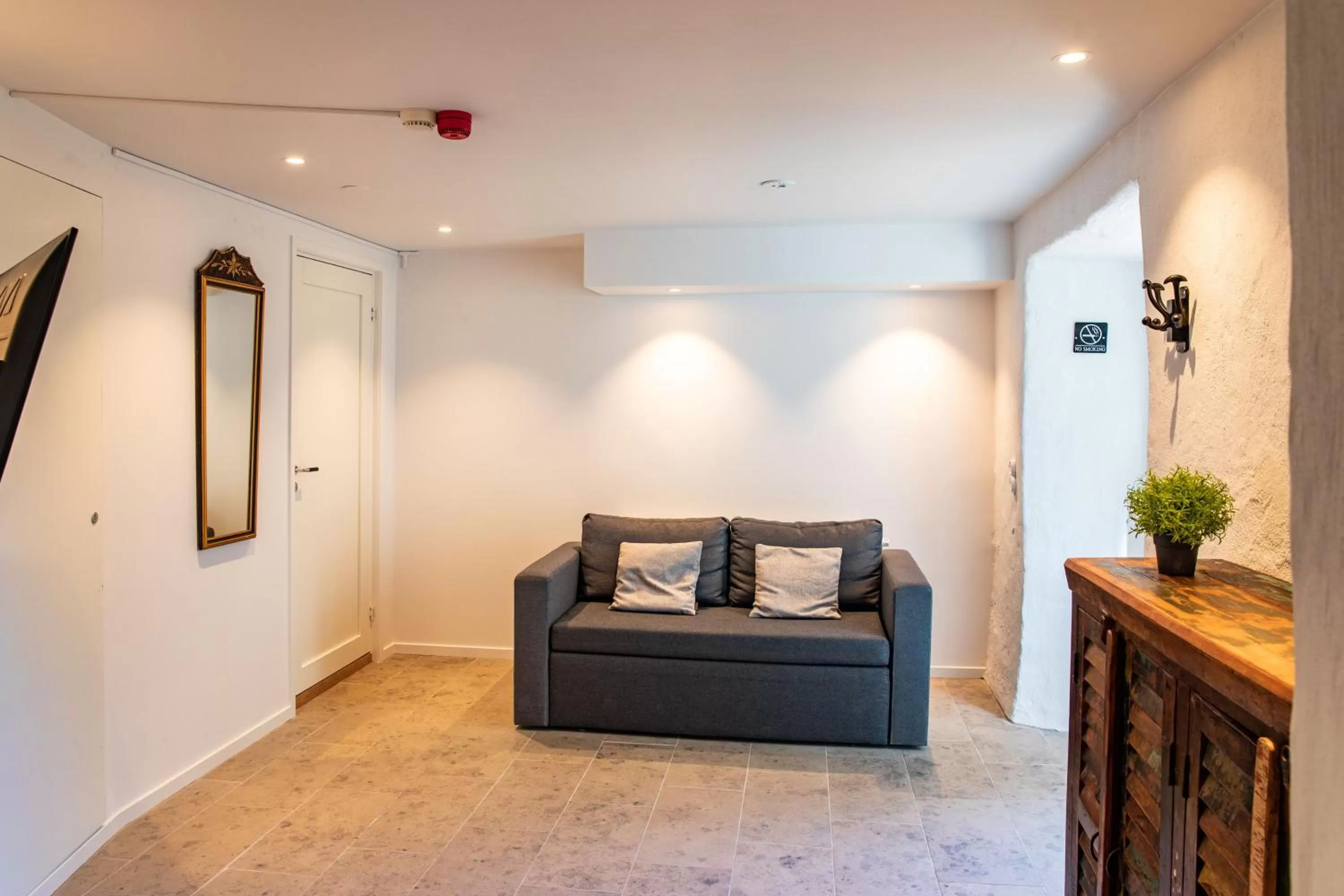 Living room in Hotell Breda Blick