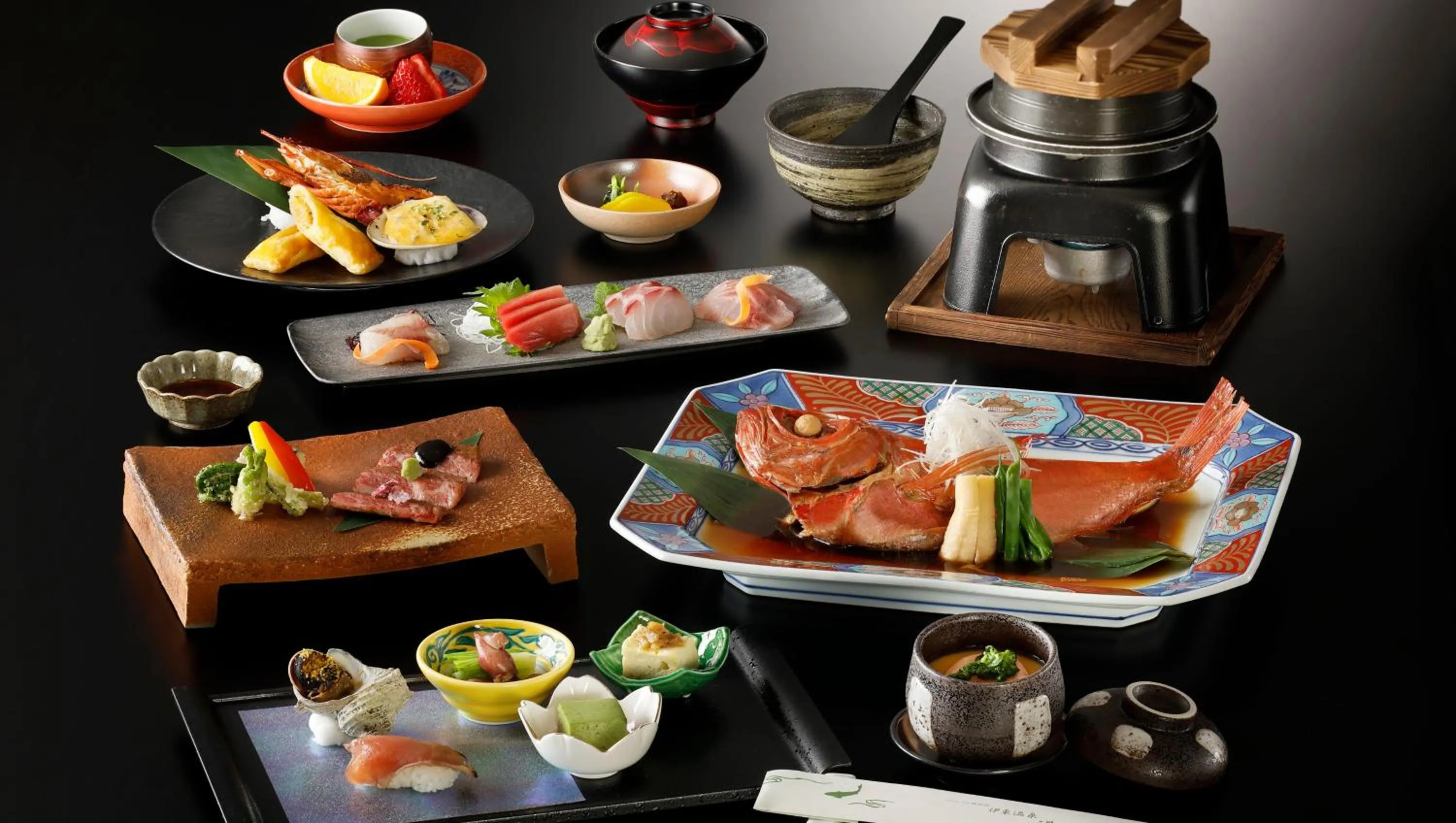 Dinner in Laforet Ito Onsen Yunoniwa