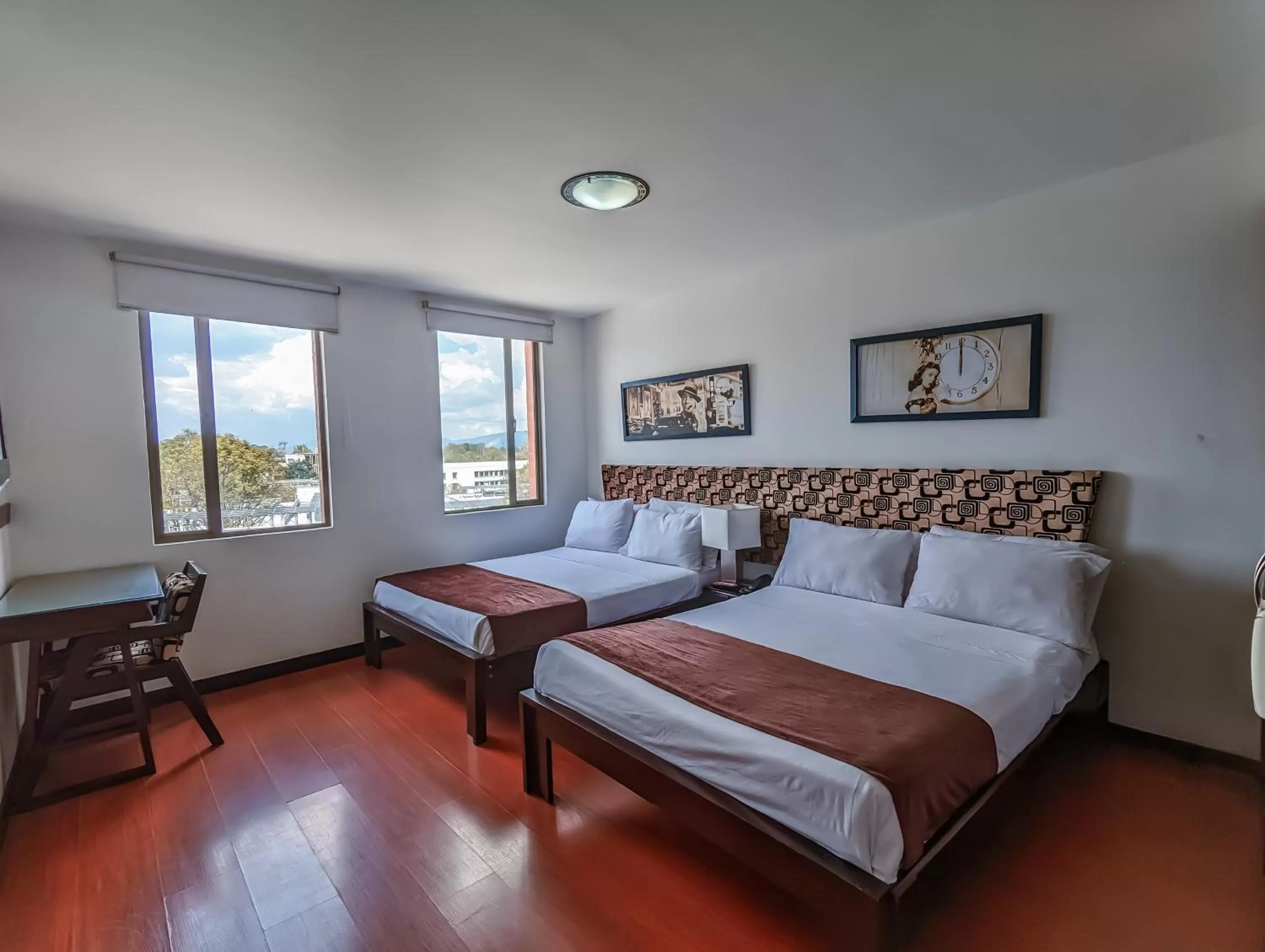 Bed in Hotel Charlotte Suite 26