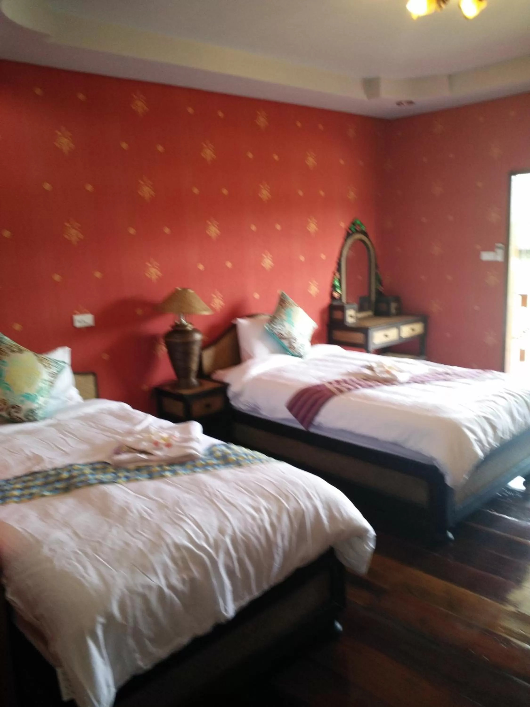 Bed in Baan Suan Thanwalai Khon Kaen