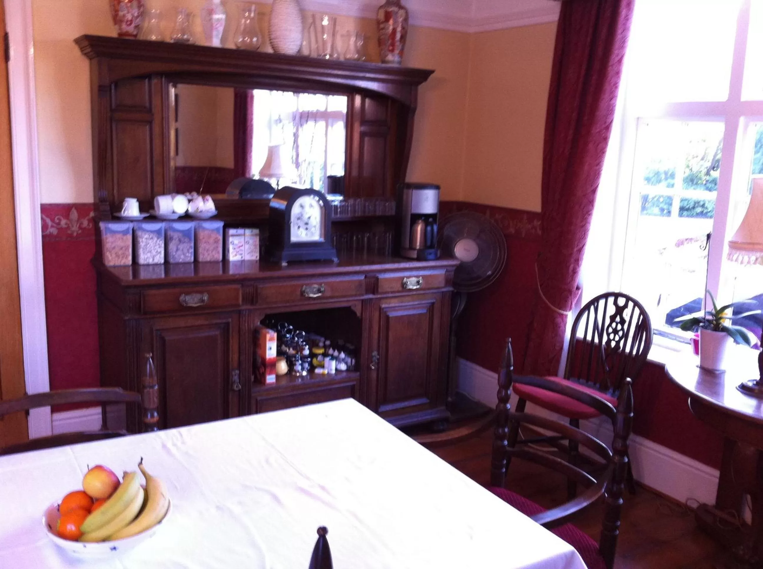 Dining area in Elloe Lodge