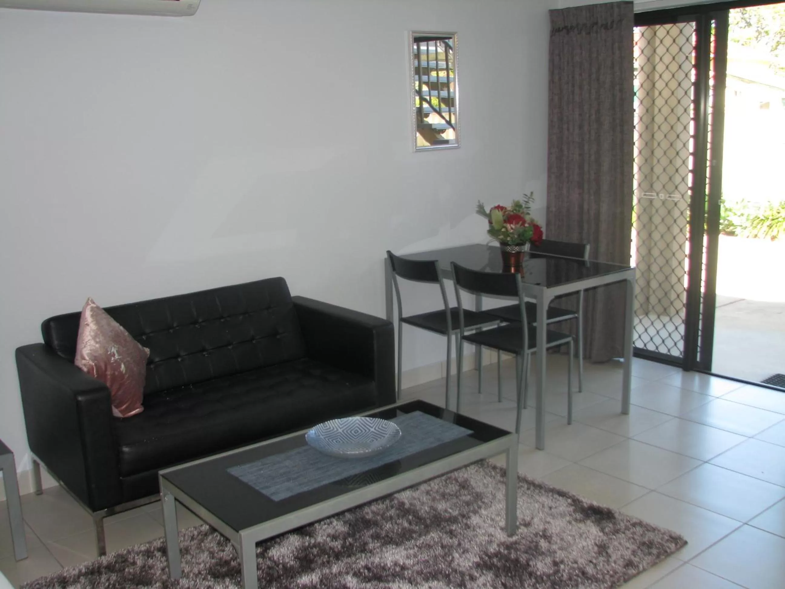 Seating Area in Charm City Motel