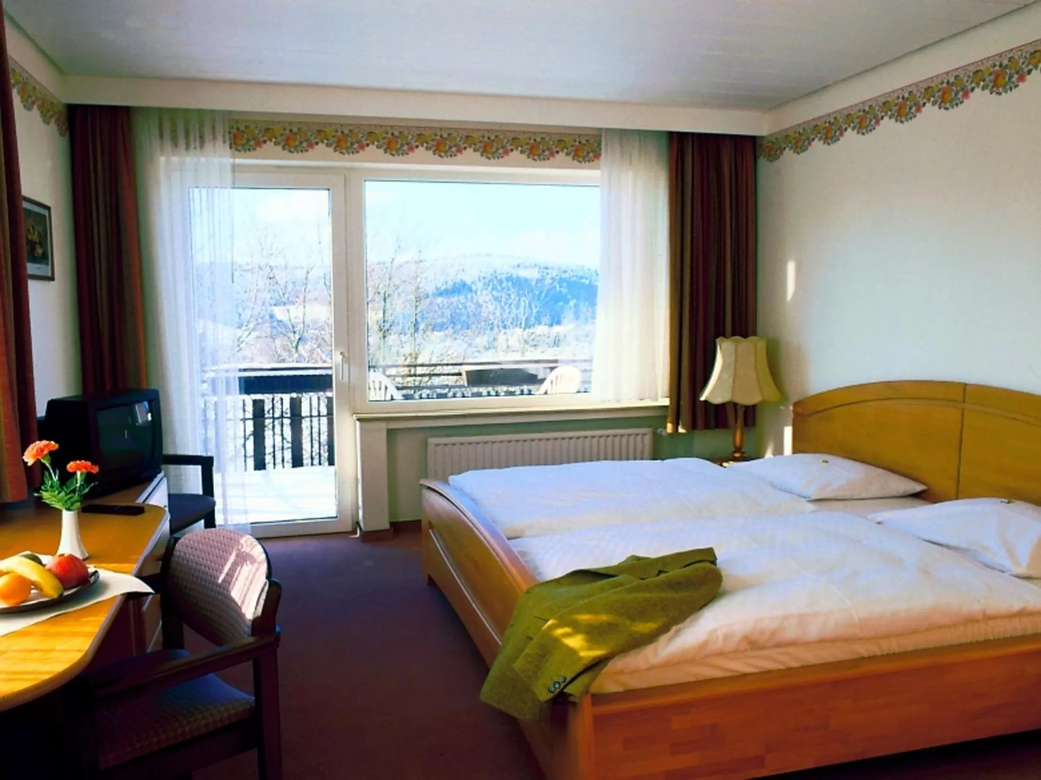 Bed in Heidehotel Hildfeld