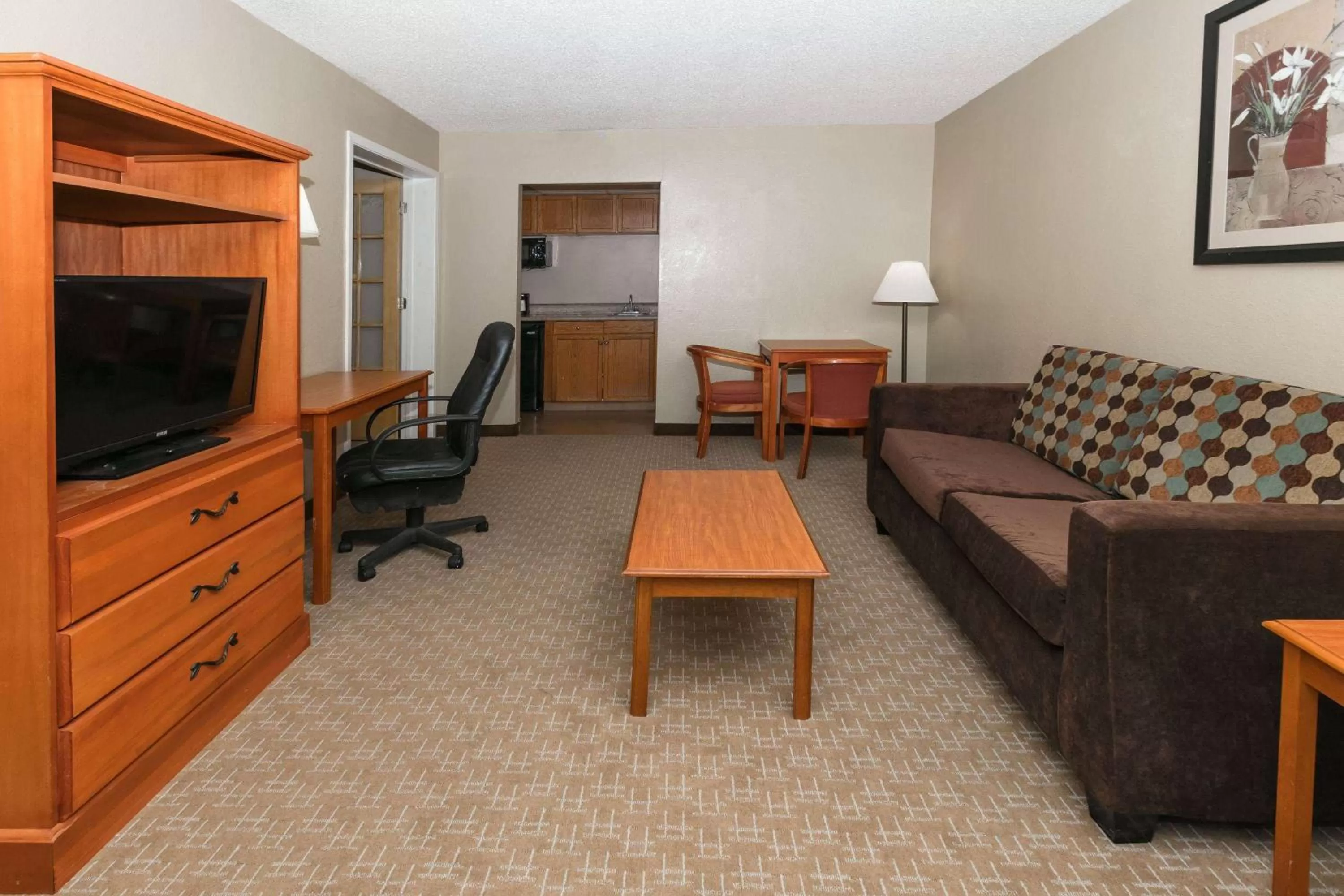 Photo of the whole room in Ramada by Wyndham Odessa Near University of Texas Permian