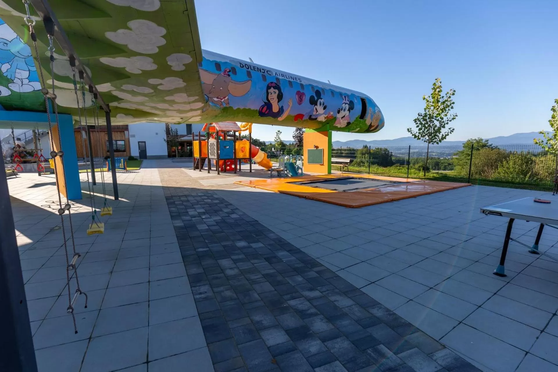 Children play ground in Hotel Dolenjc