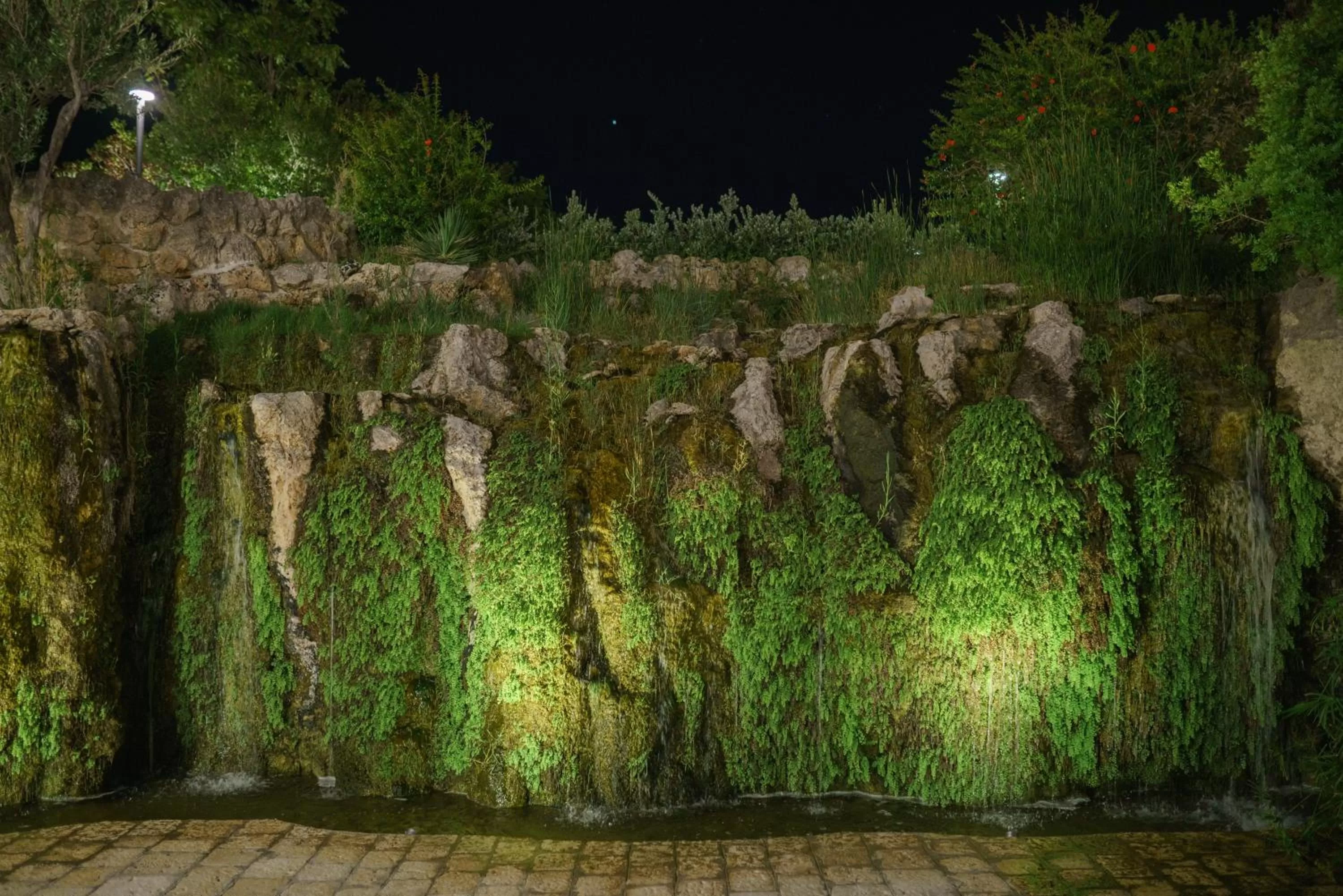 Natural landscape in Grotta Palazzese Beach Hotel