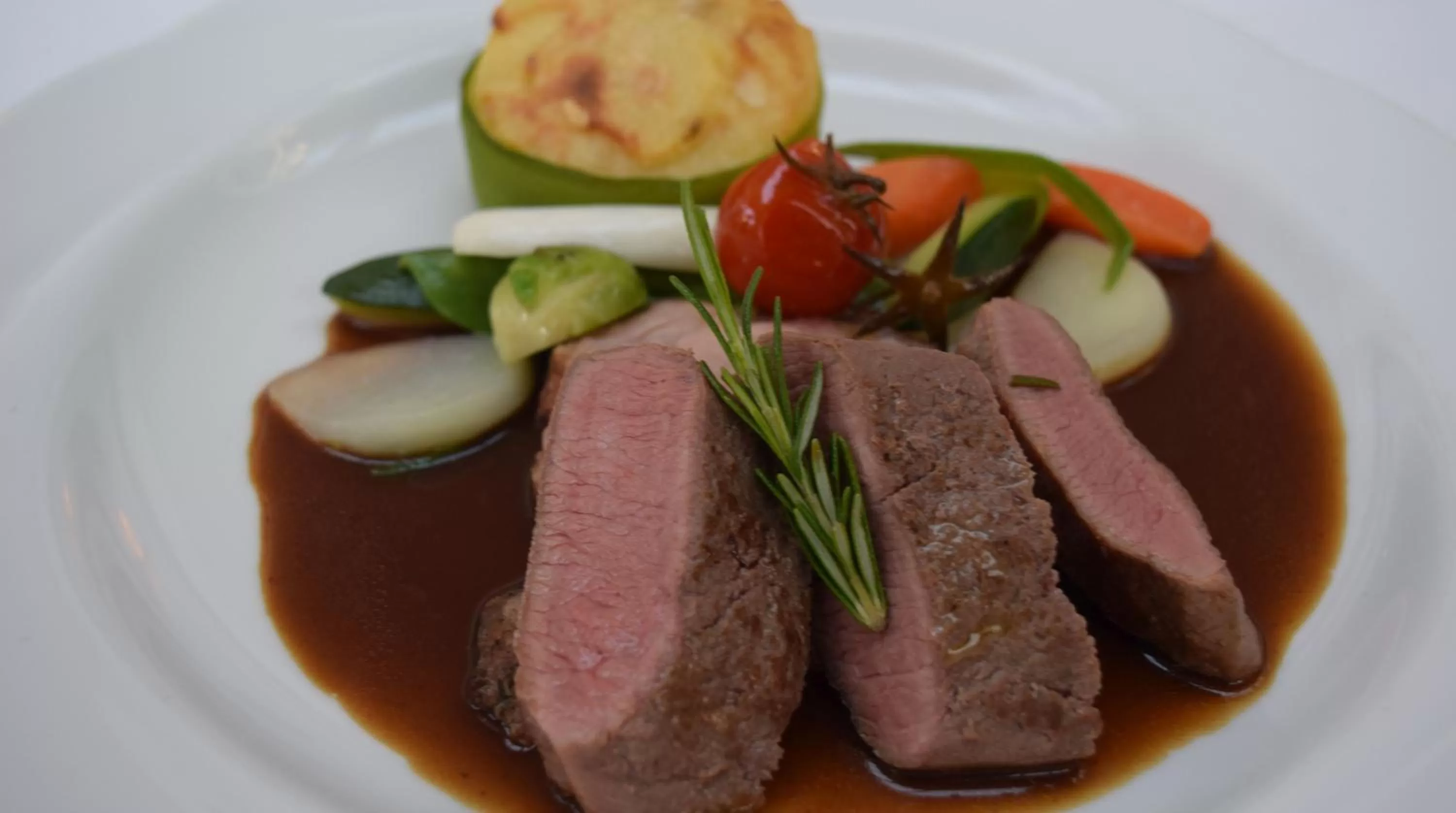 Food close-up in Hotel Lamm