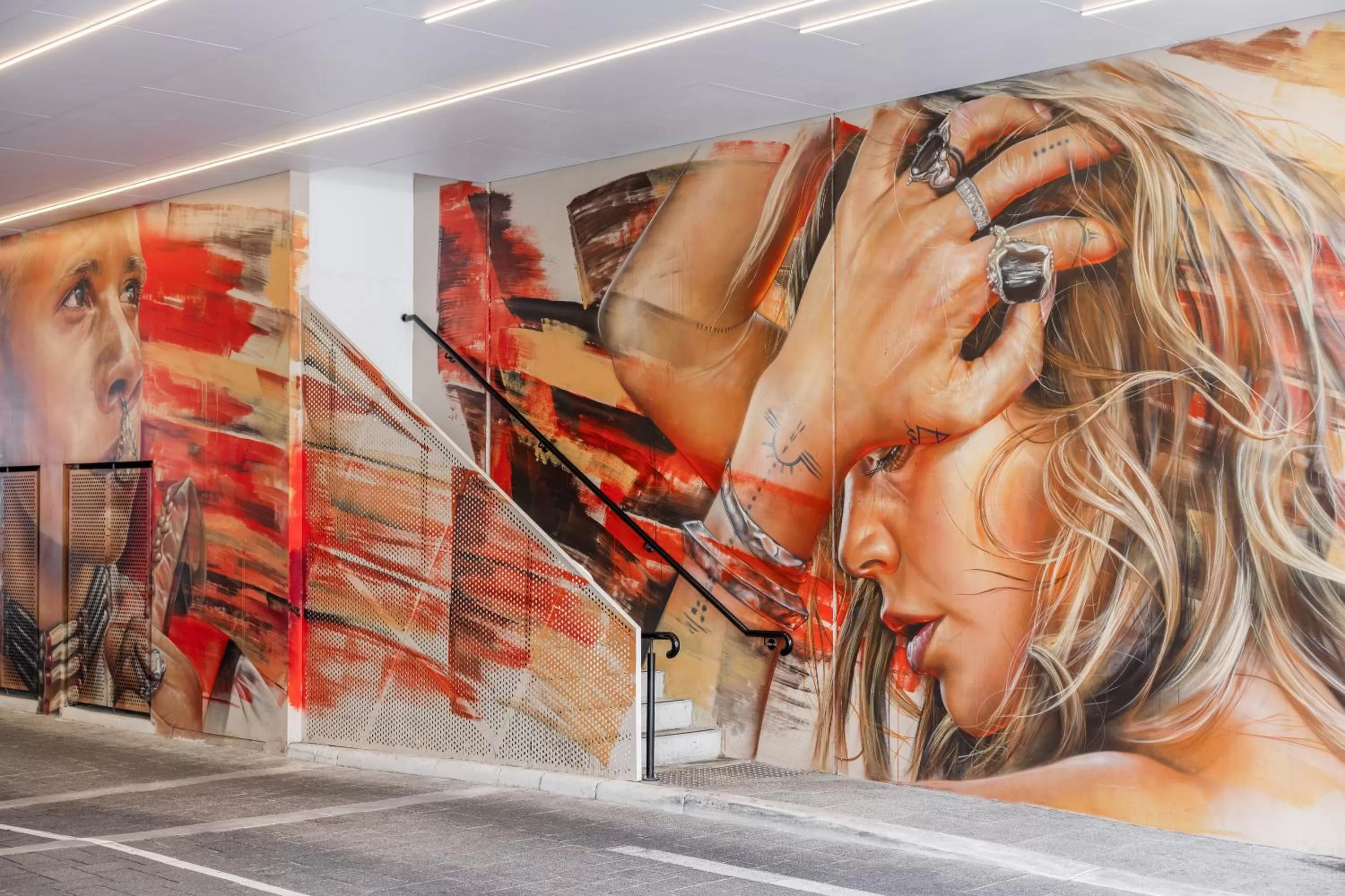 Lobby or reception in The Adnate Perth - Art Series