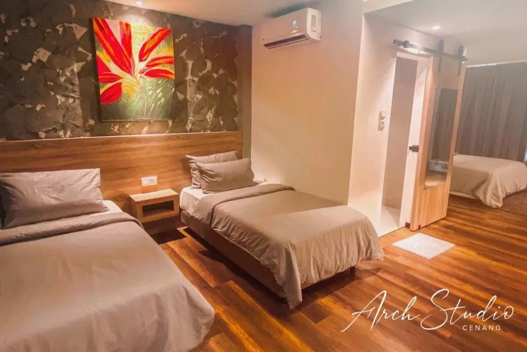 Bed in Arch Studio Cenang