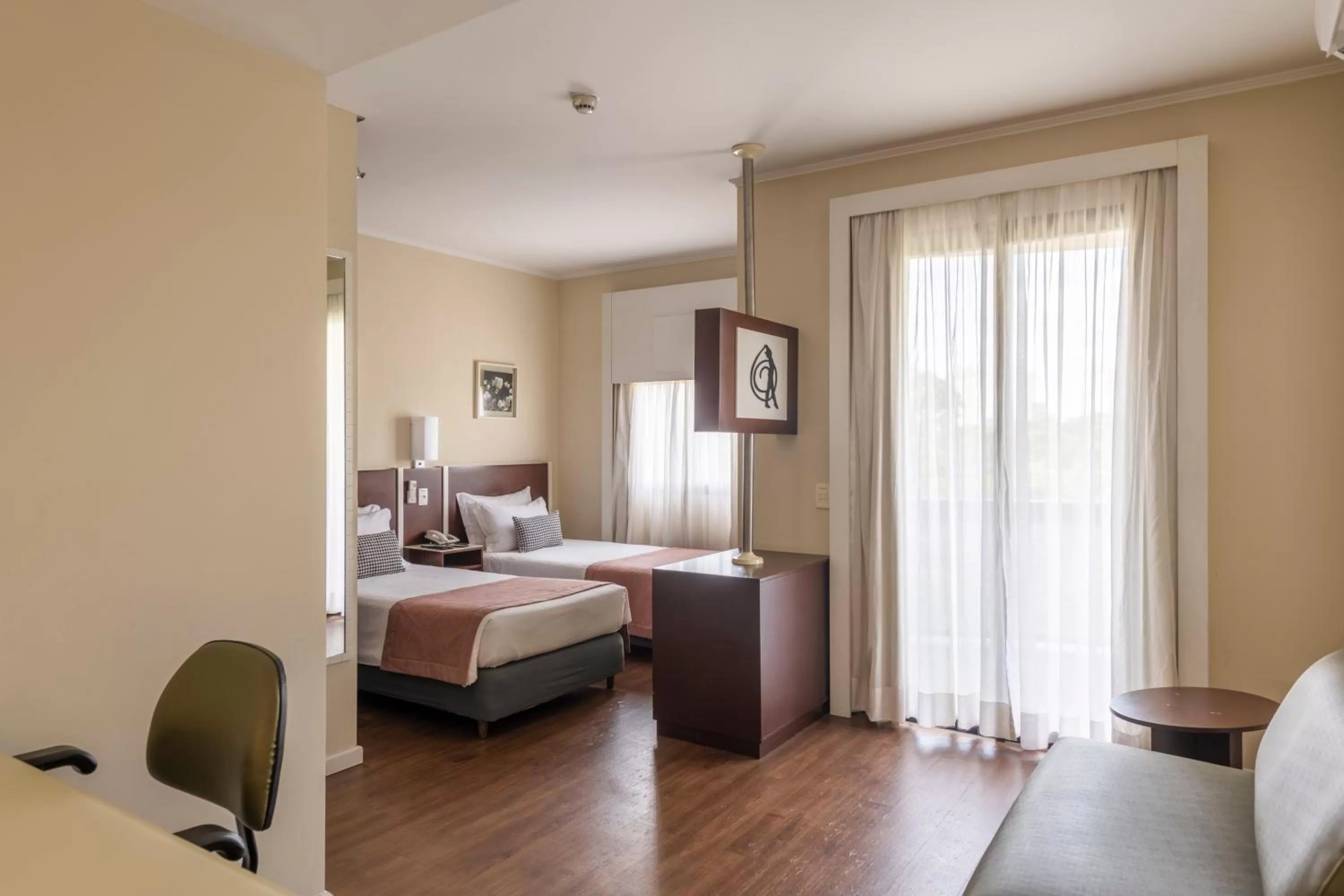 Photo of the whole room, Bed in Blue Tree Towers Anália Franco - Tatuapé