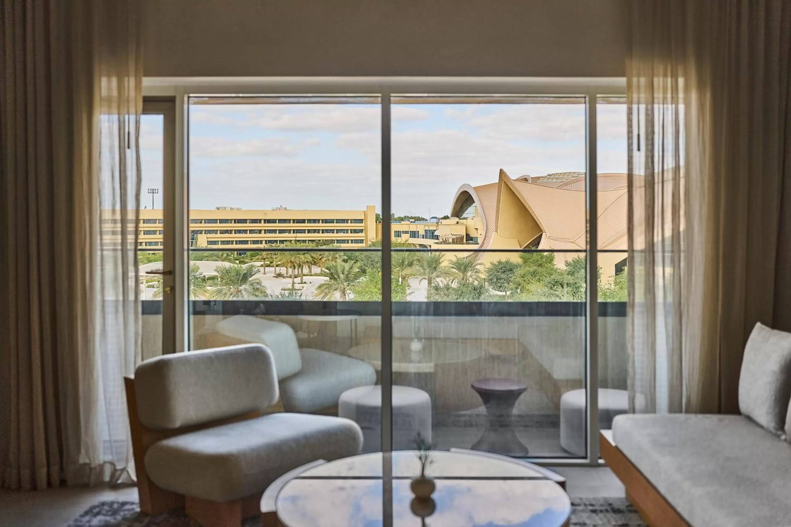 Living room in ERTH Abu Dhabi Hotel