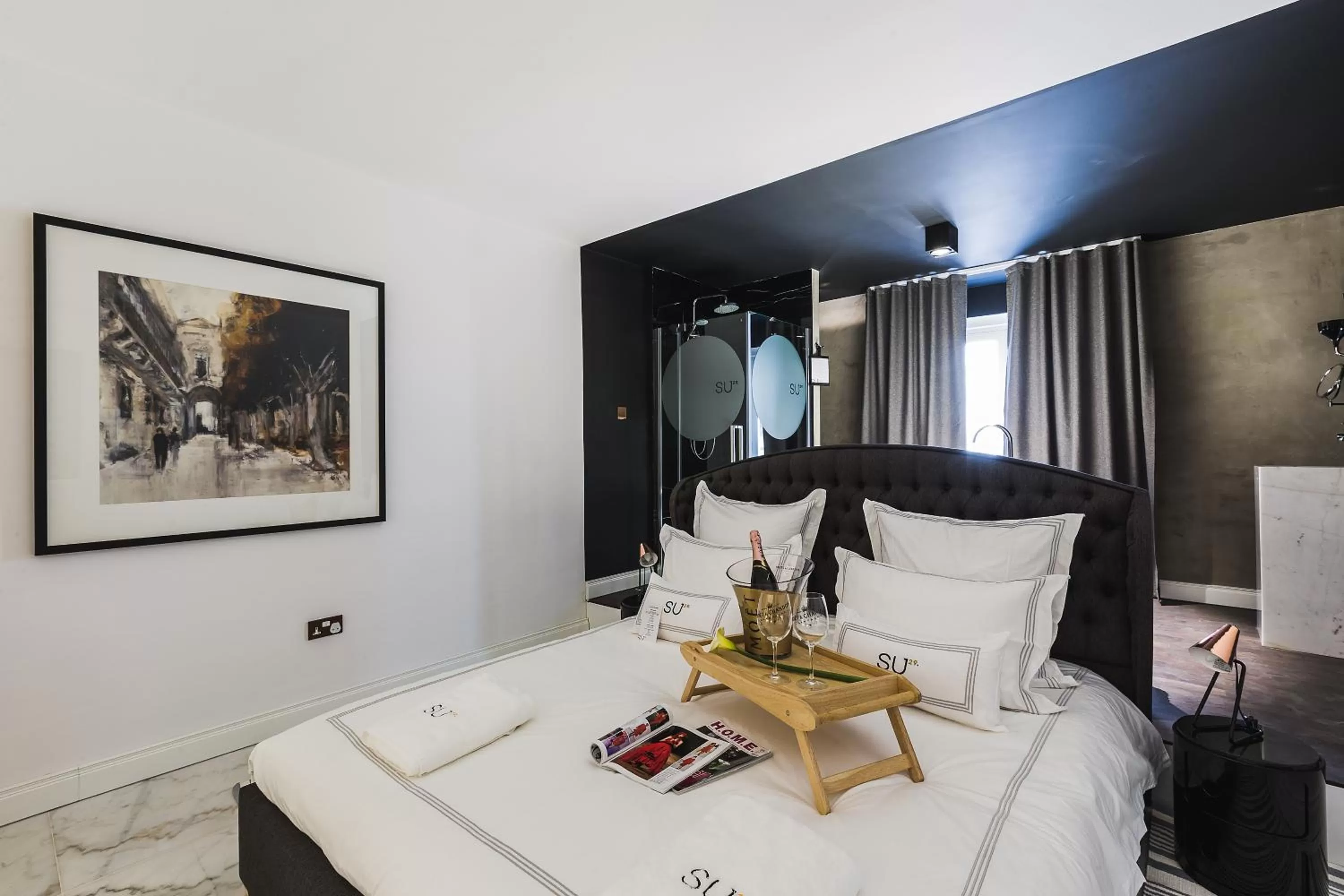 Bathroom, Bed in SU29 Boutique Hotel