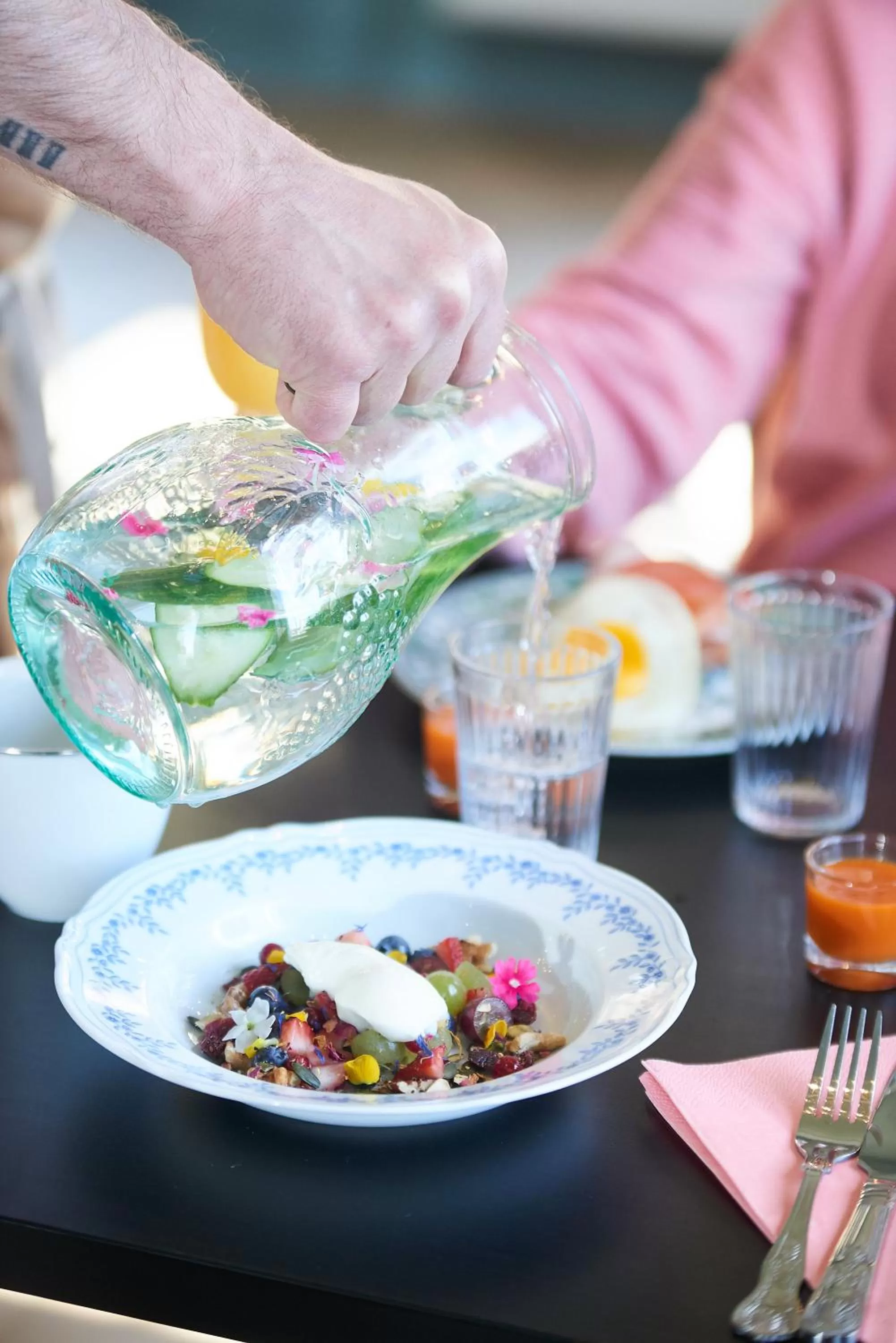 Food and drinks, Food in B&B Korsman Hanko