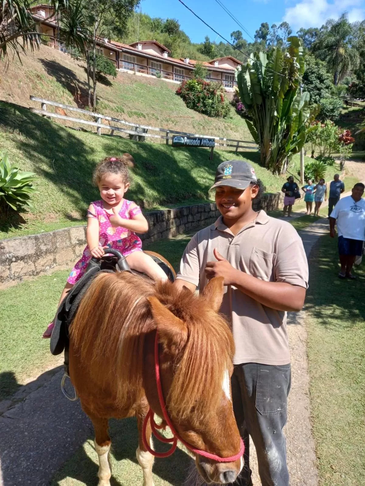 Horse-riding in Pousada Atibaia