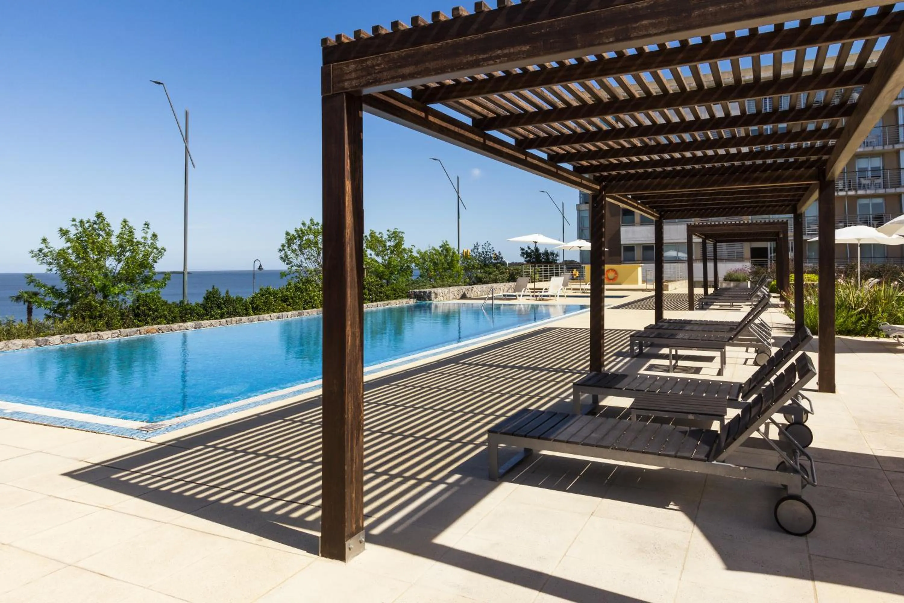 Pool view in Real Colonia Hotel & Suites