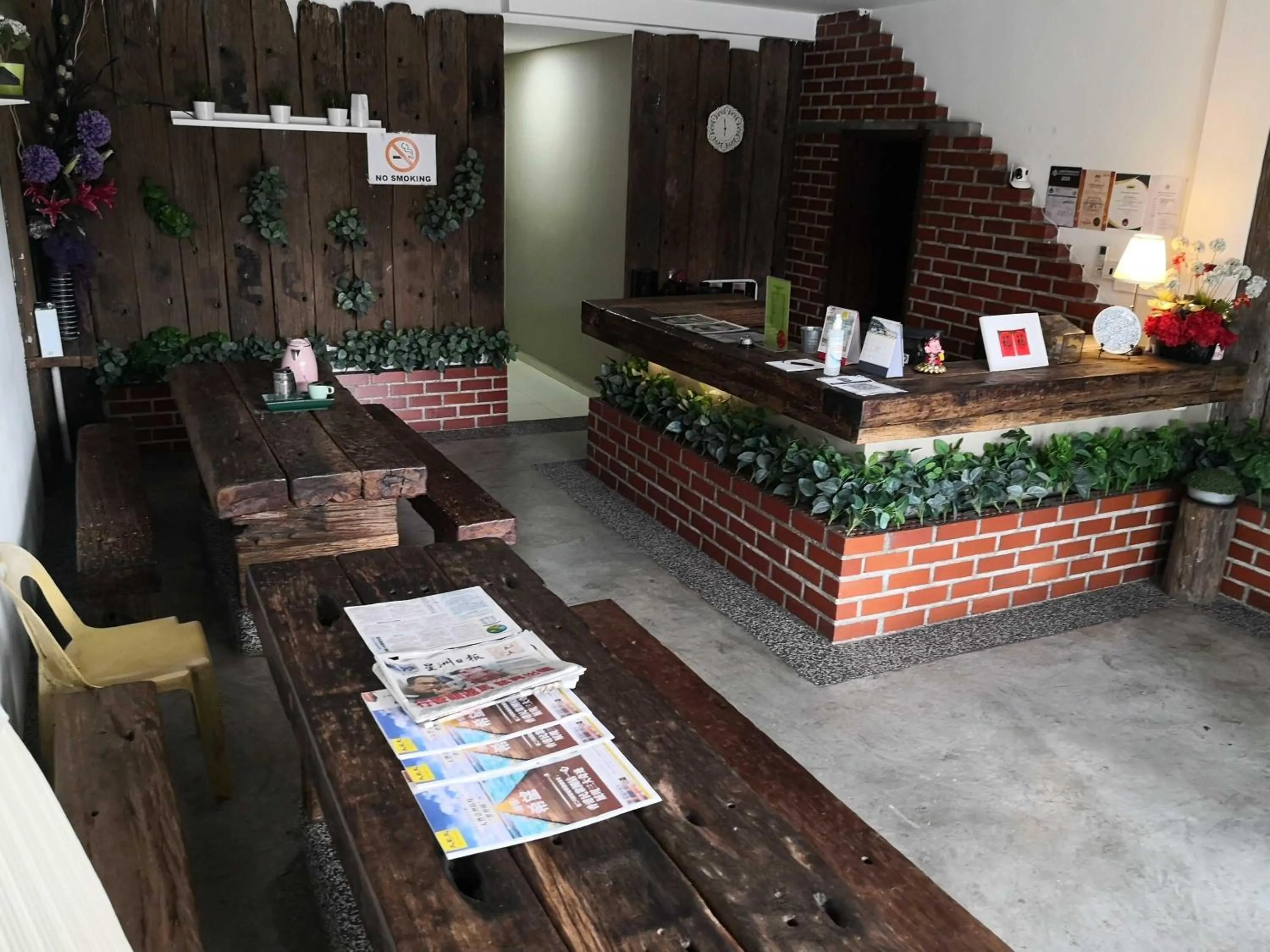 Lobby or reception in Tropika Garden Hotel Kulai