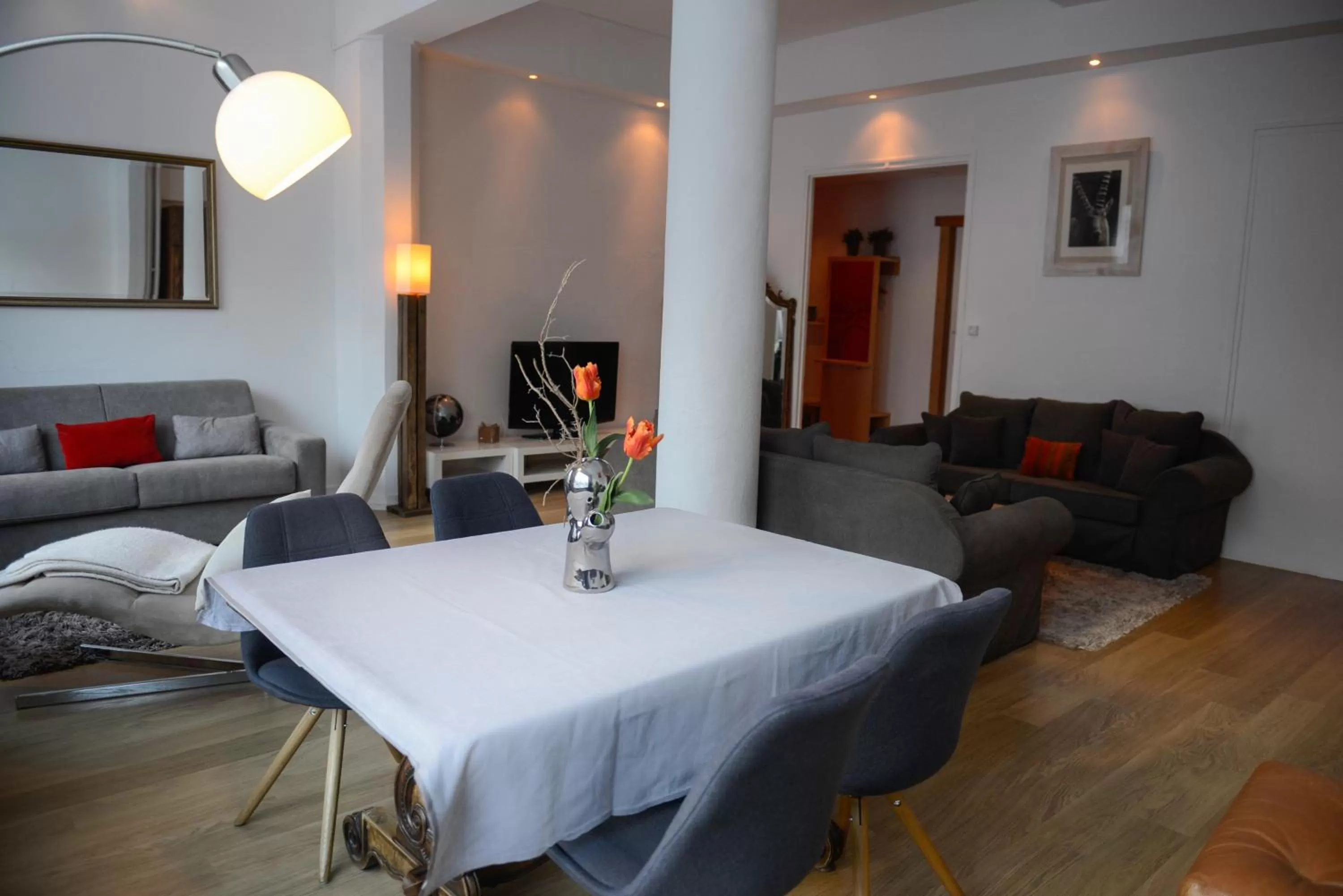 Seating area in Les Campanules