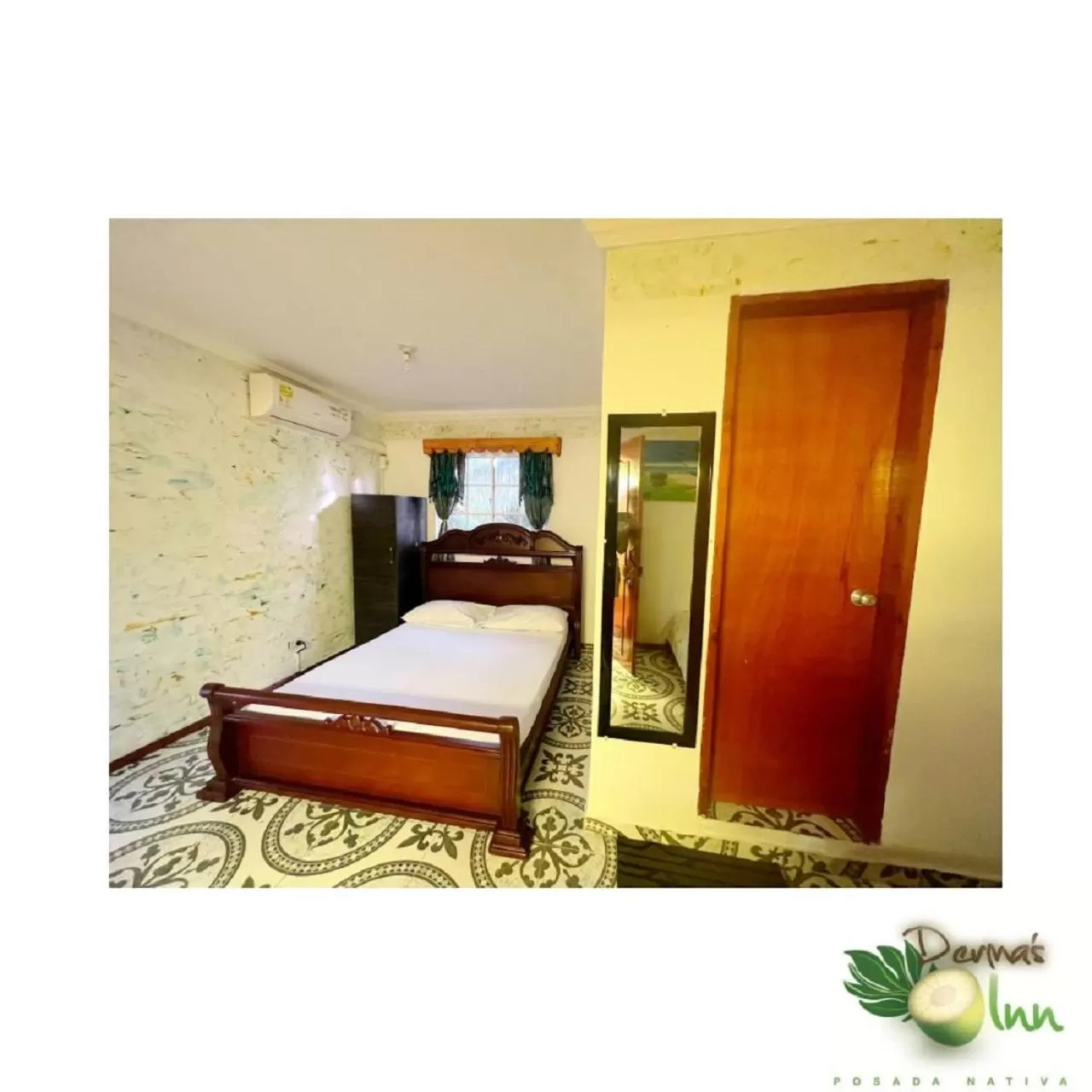 Bed in POSADA NATIVA DERMA´S INN