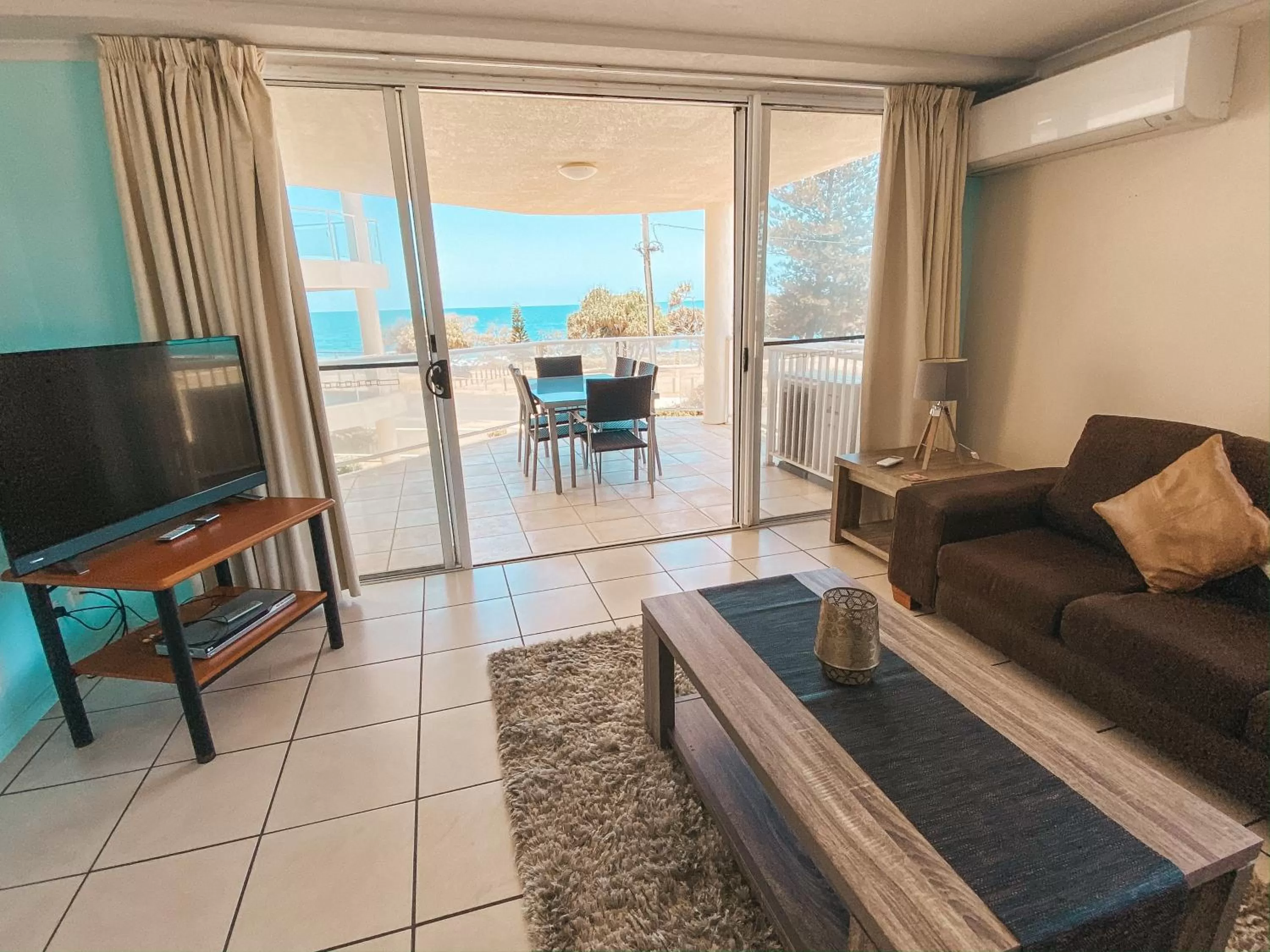 Living room in Bargara Blue Resort