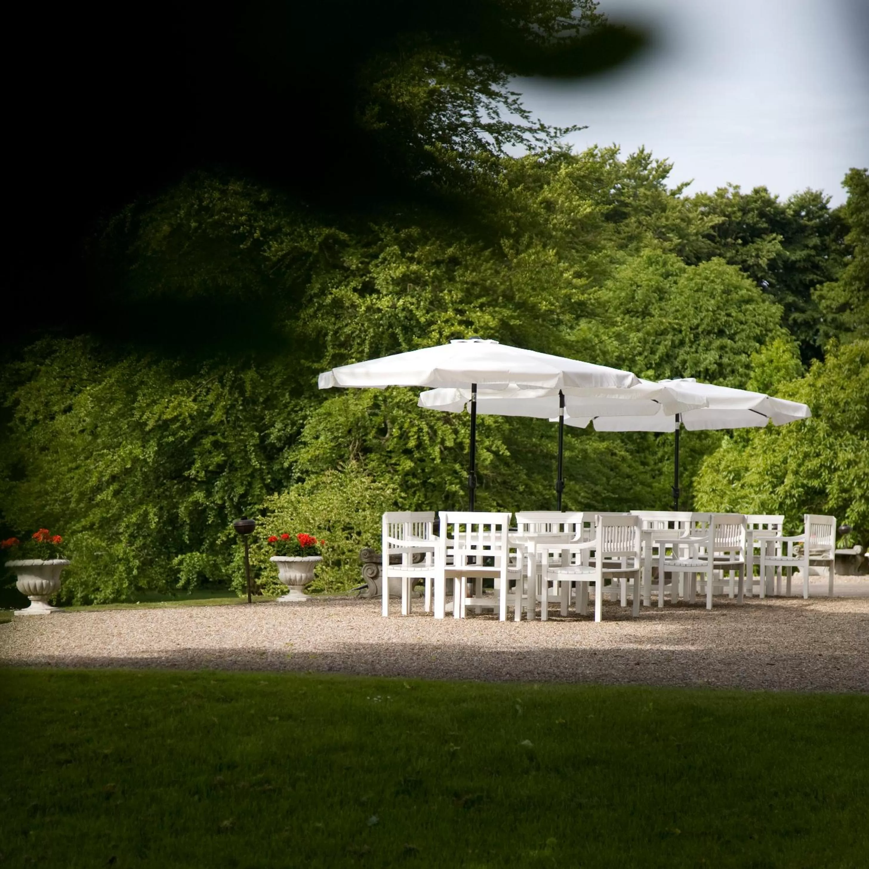 Patio in Hindsgavl Slot