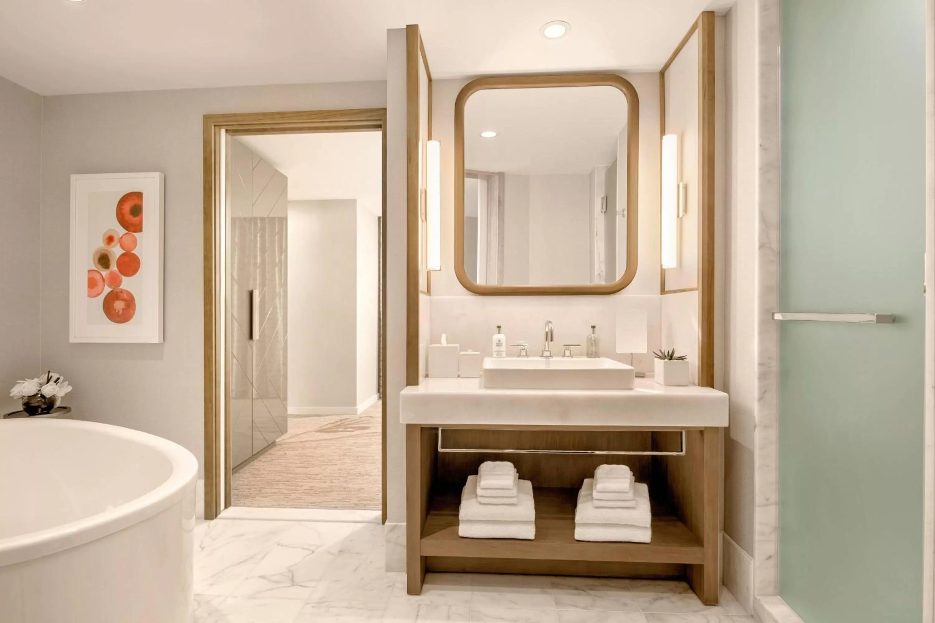 Bathroom in JW Marriott Parq Vancouver