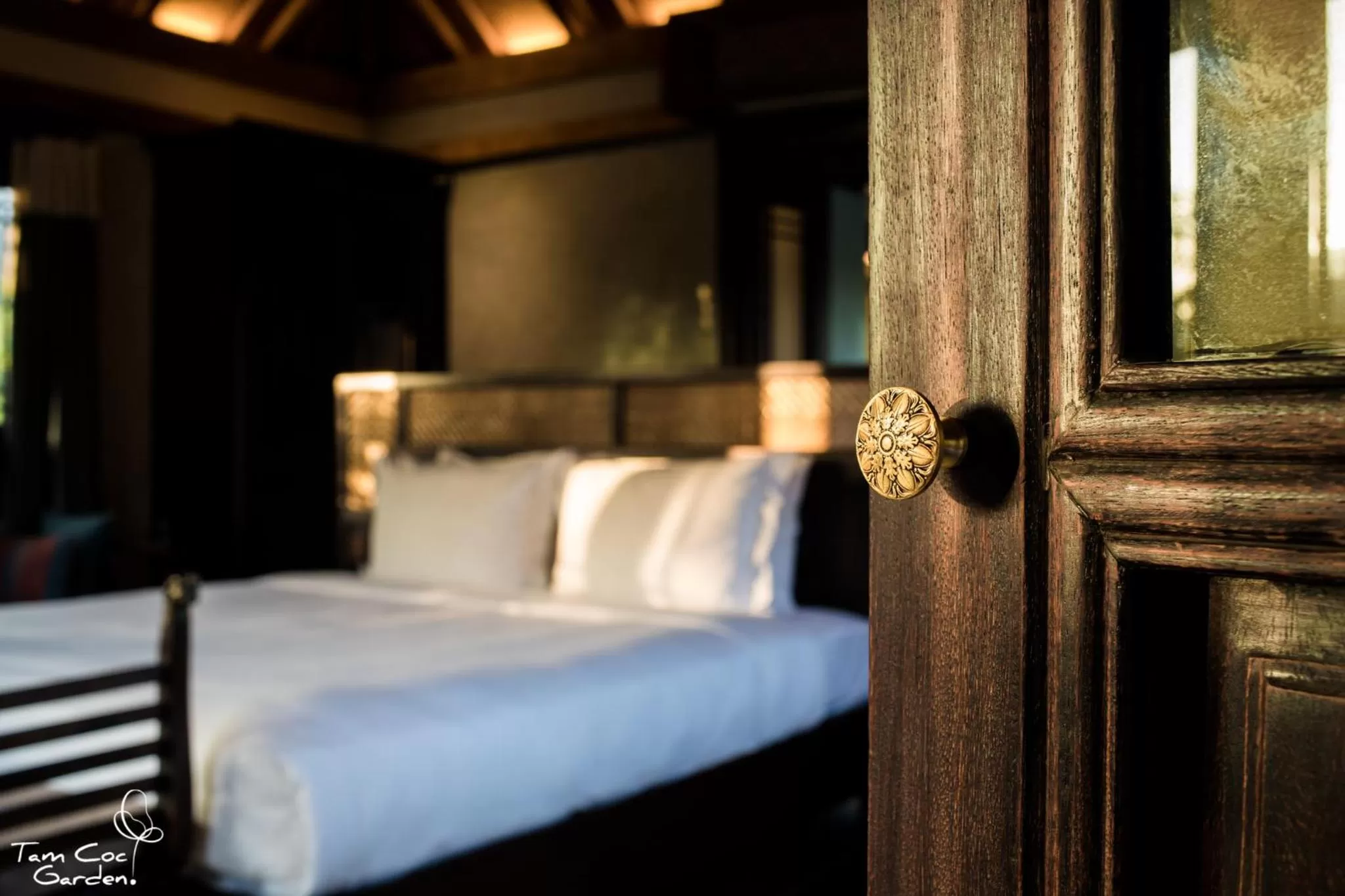 Bed in Tam Coc Garden Resort