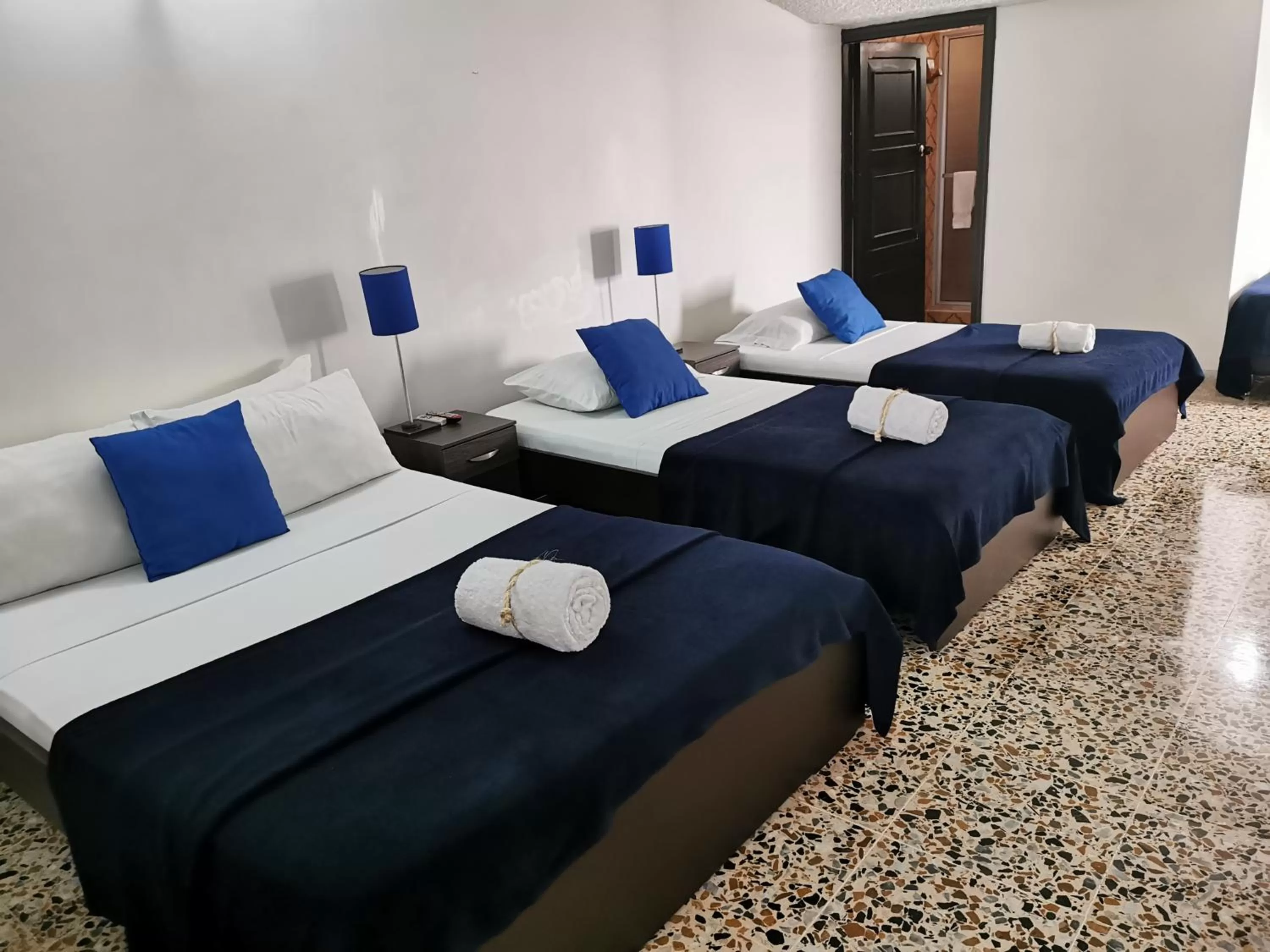 Bed in Hotel Loft Dorado