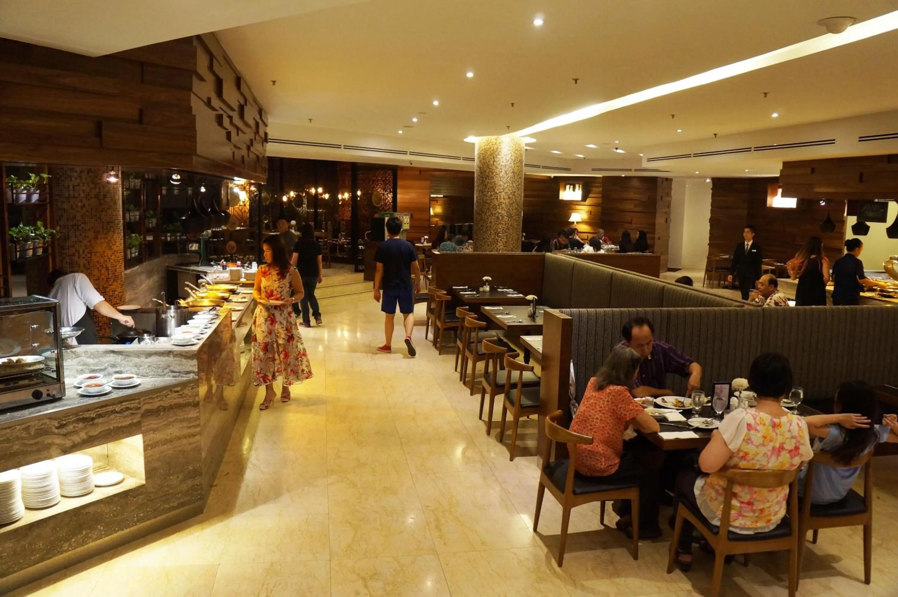 Restaurant/places to eat in Sabah Oriental Hotel